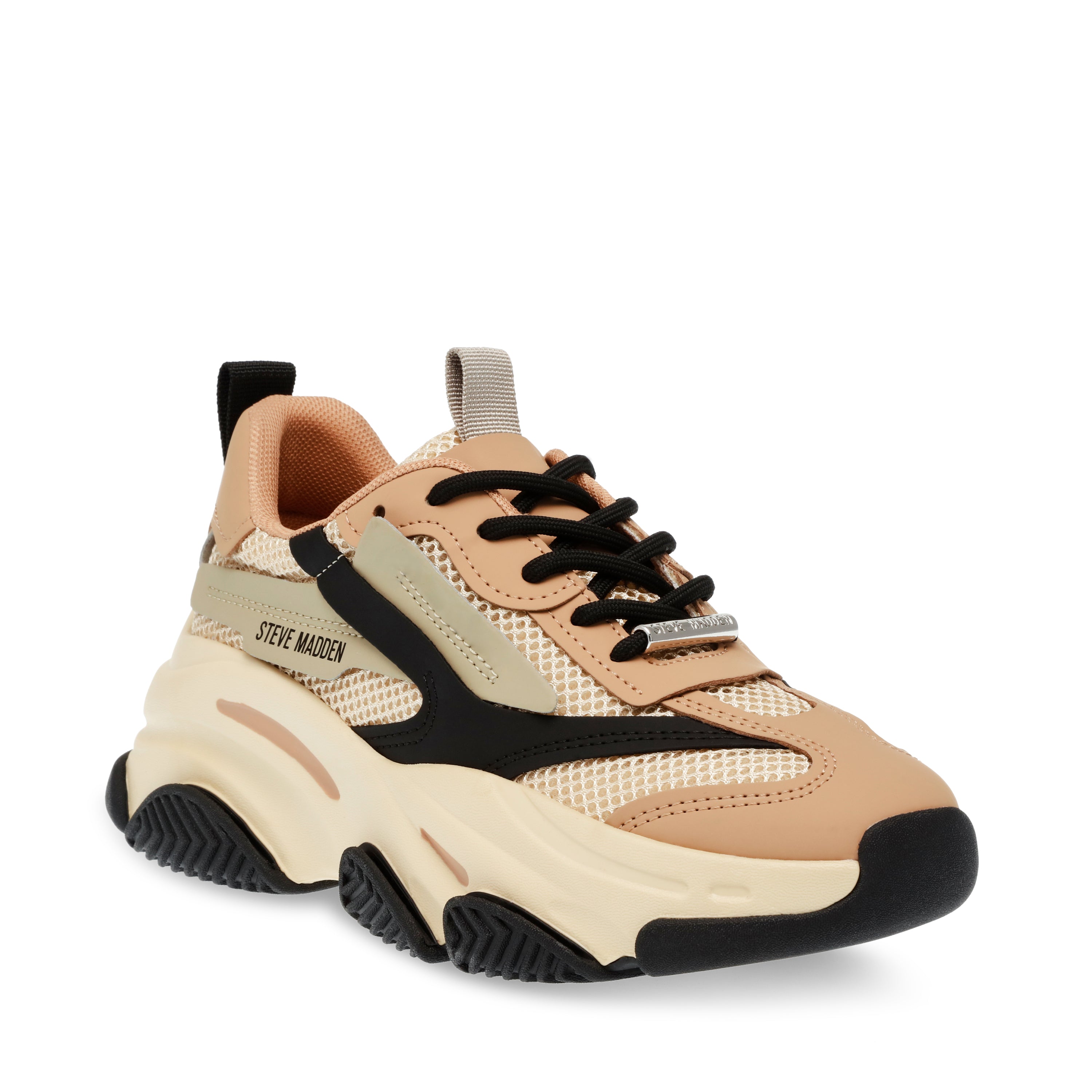 POSSESSION-E SNEAKER KHAKI NERO