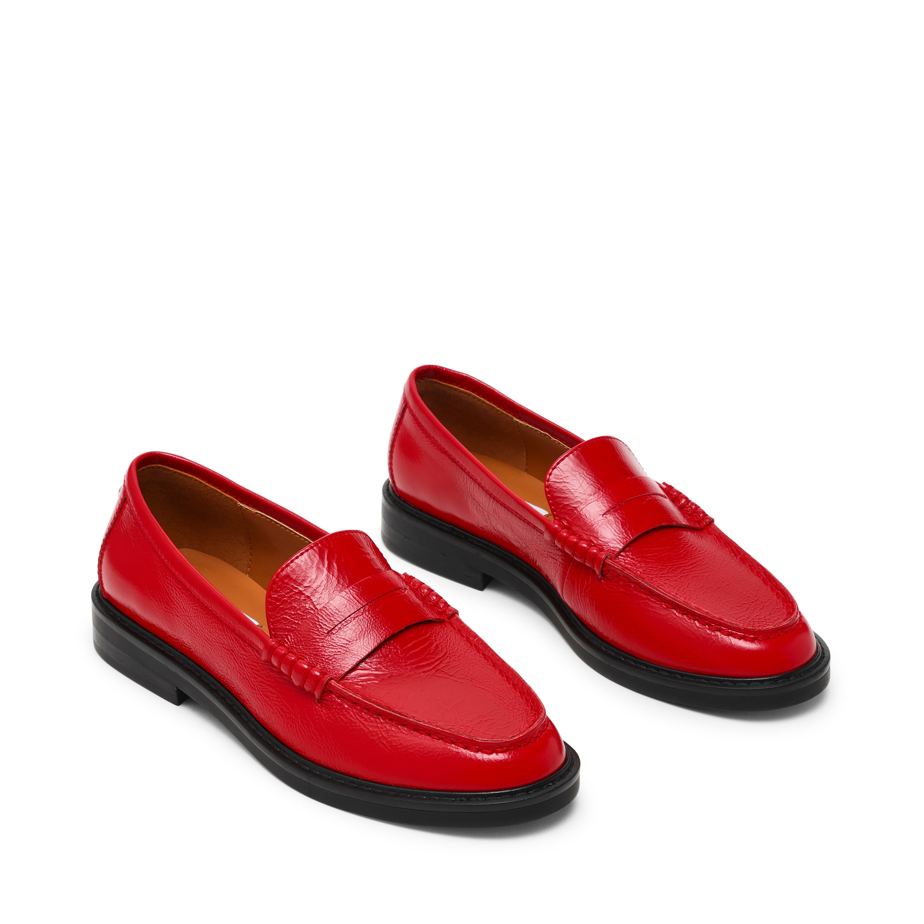 ADISON  MOCASSINO CHERRY PELLE