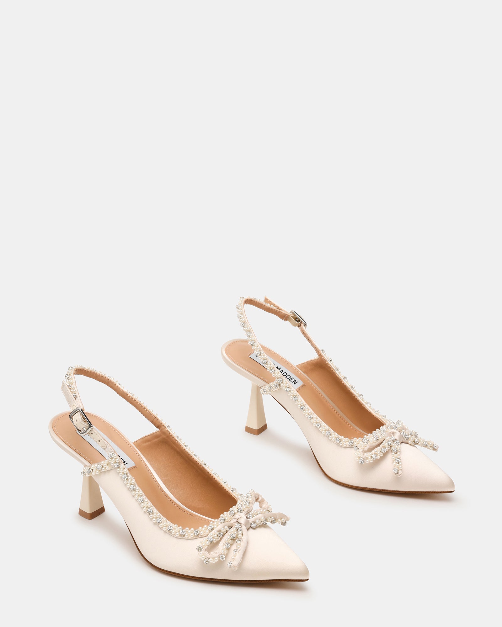 Florissa Slingback Avorio Satin - view 6