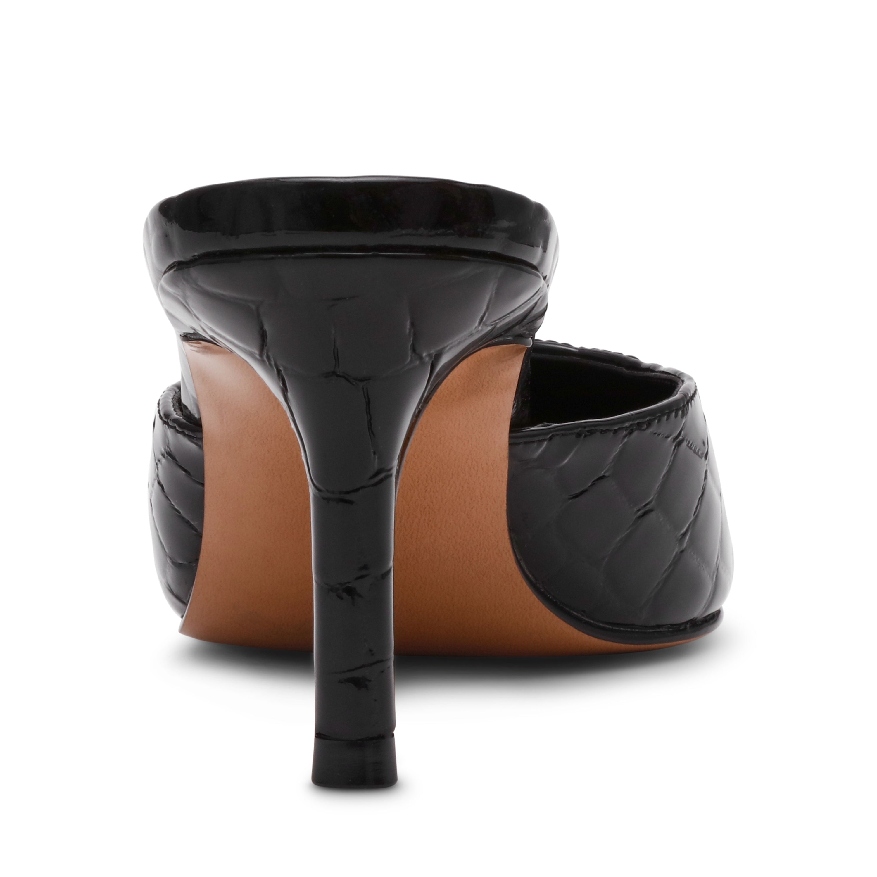 Alexi Mule Nero Croco - view 4