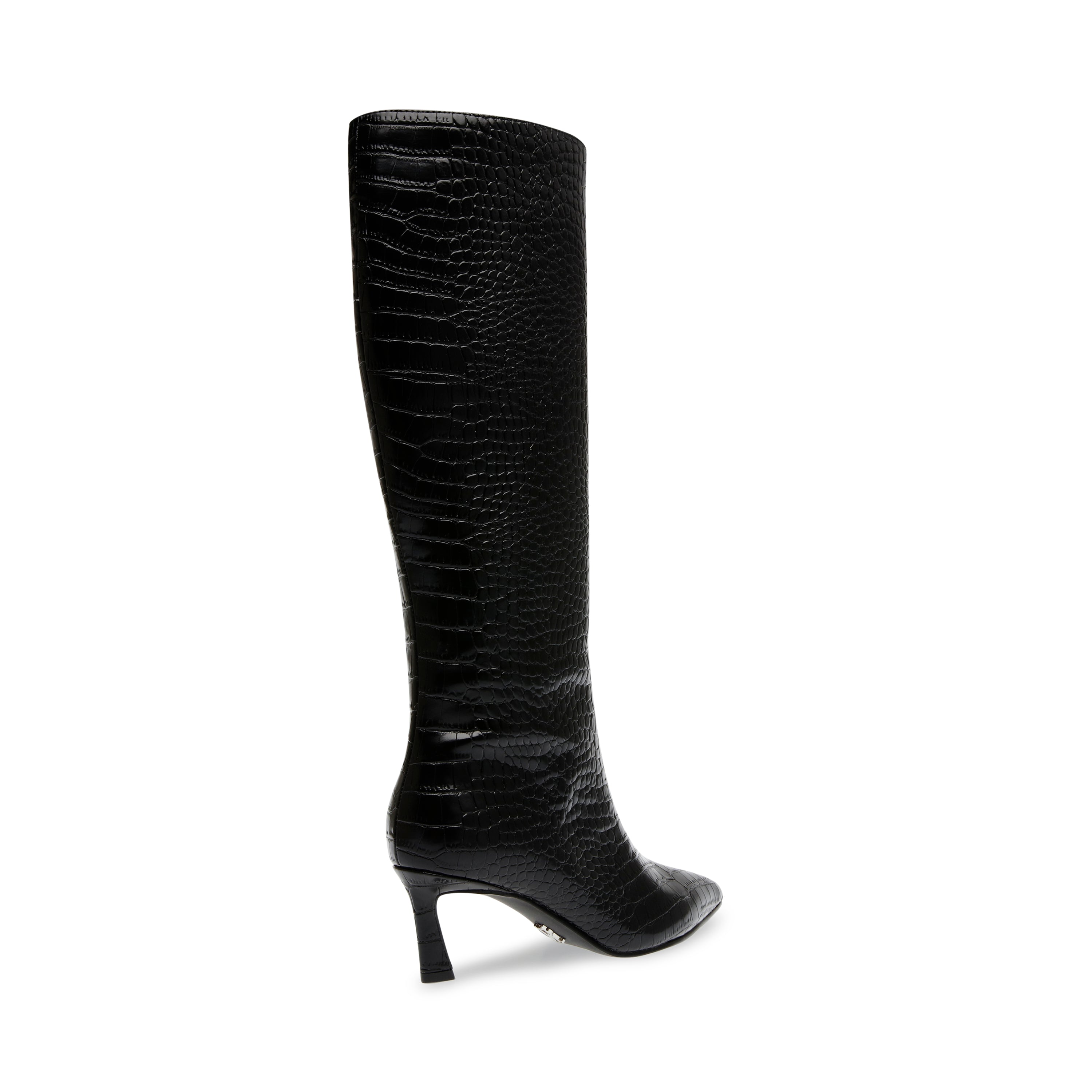 LAVAN STIVALE NERO CROCO