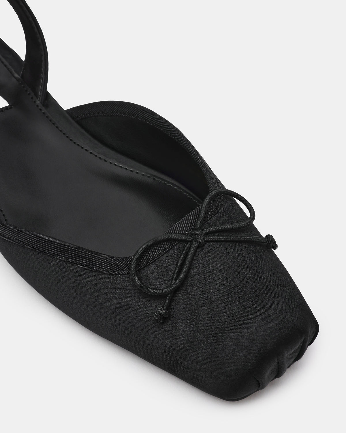 Scarletta Ballerina Nero Satin - view 3