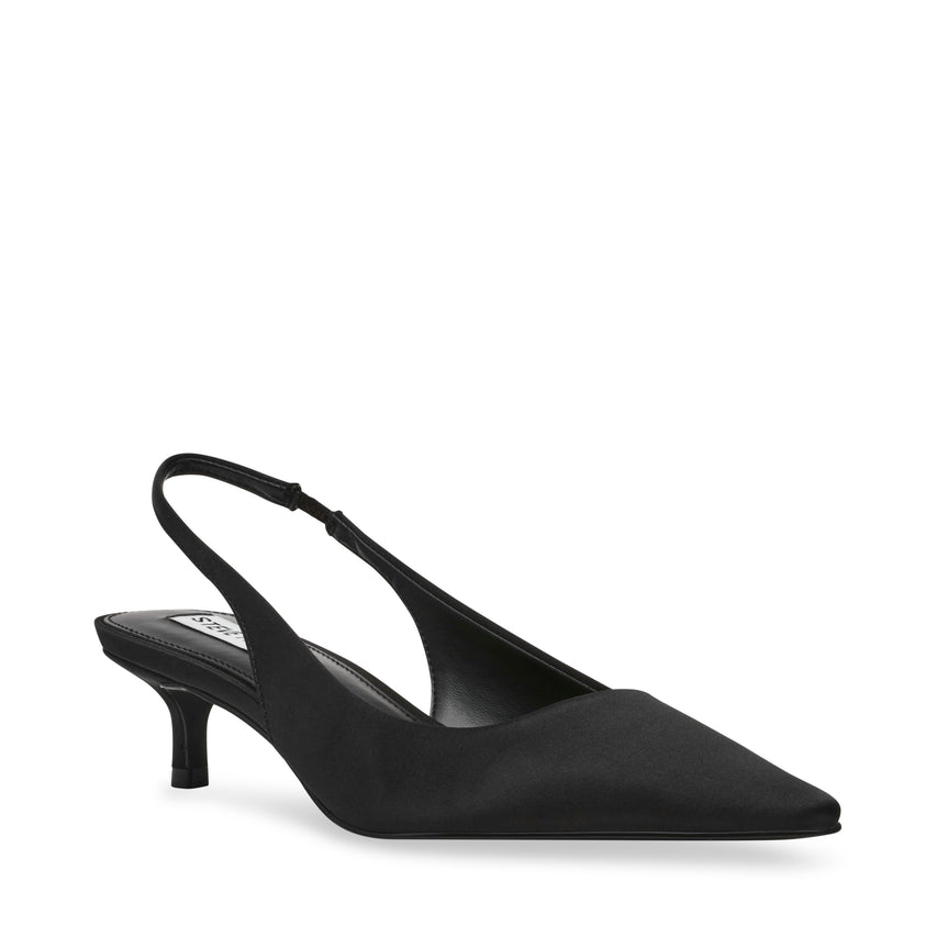 Kari Décolleté Nero Satin