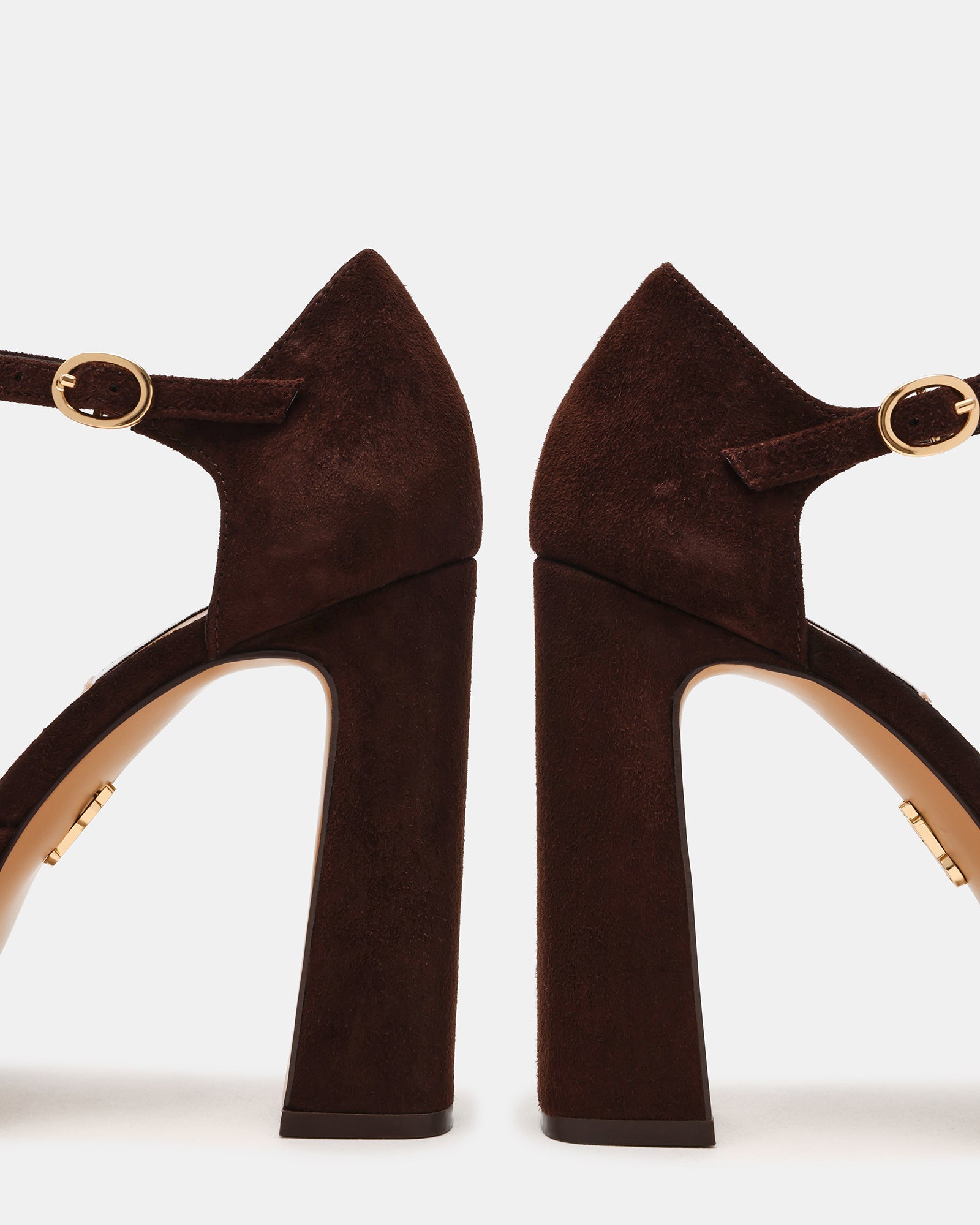 Lexie Sandalo Chocolate Marrone Suede - view 3