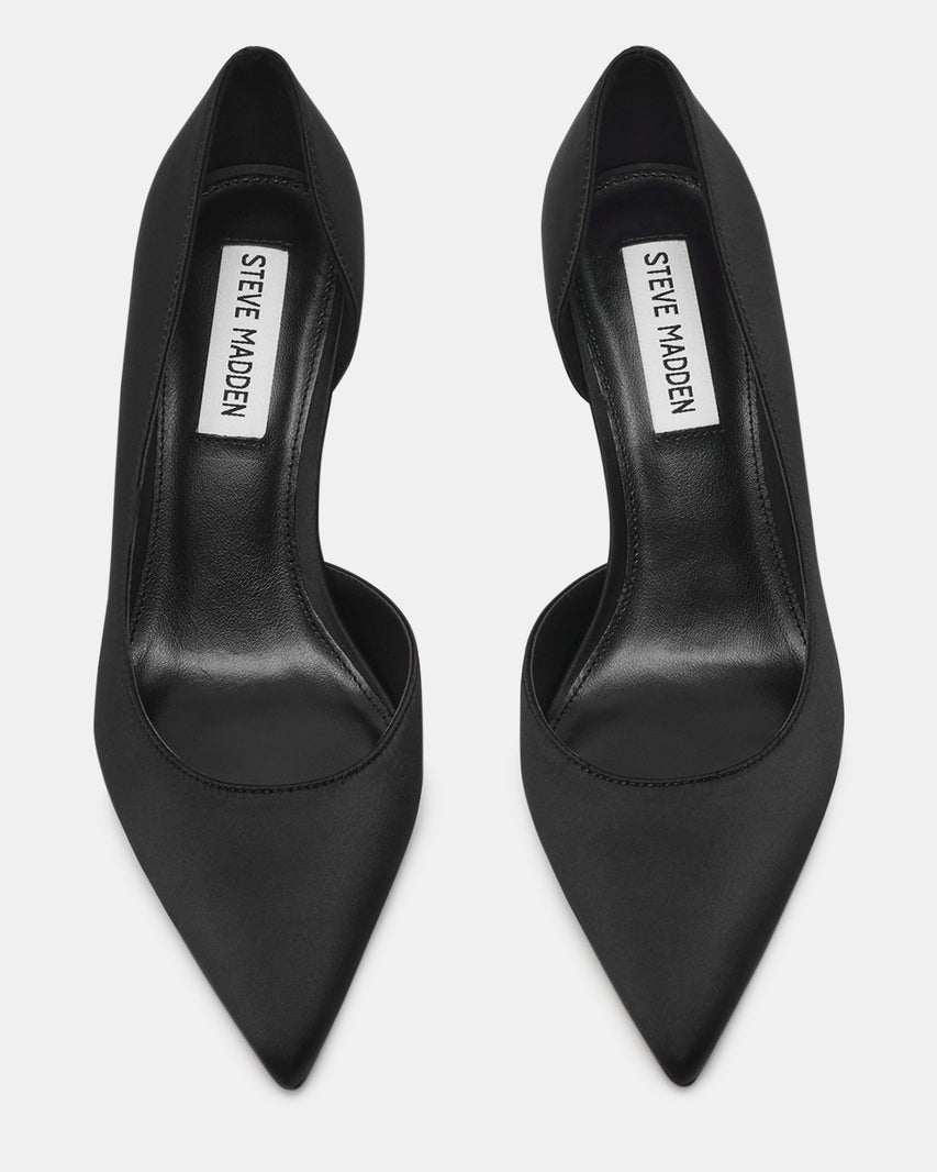 Vena Décolleté Nero Satin