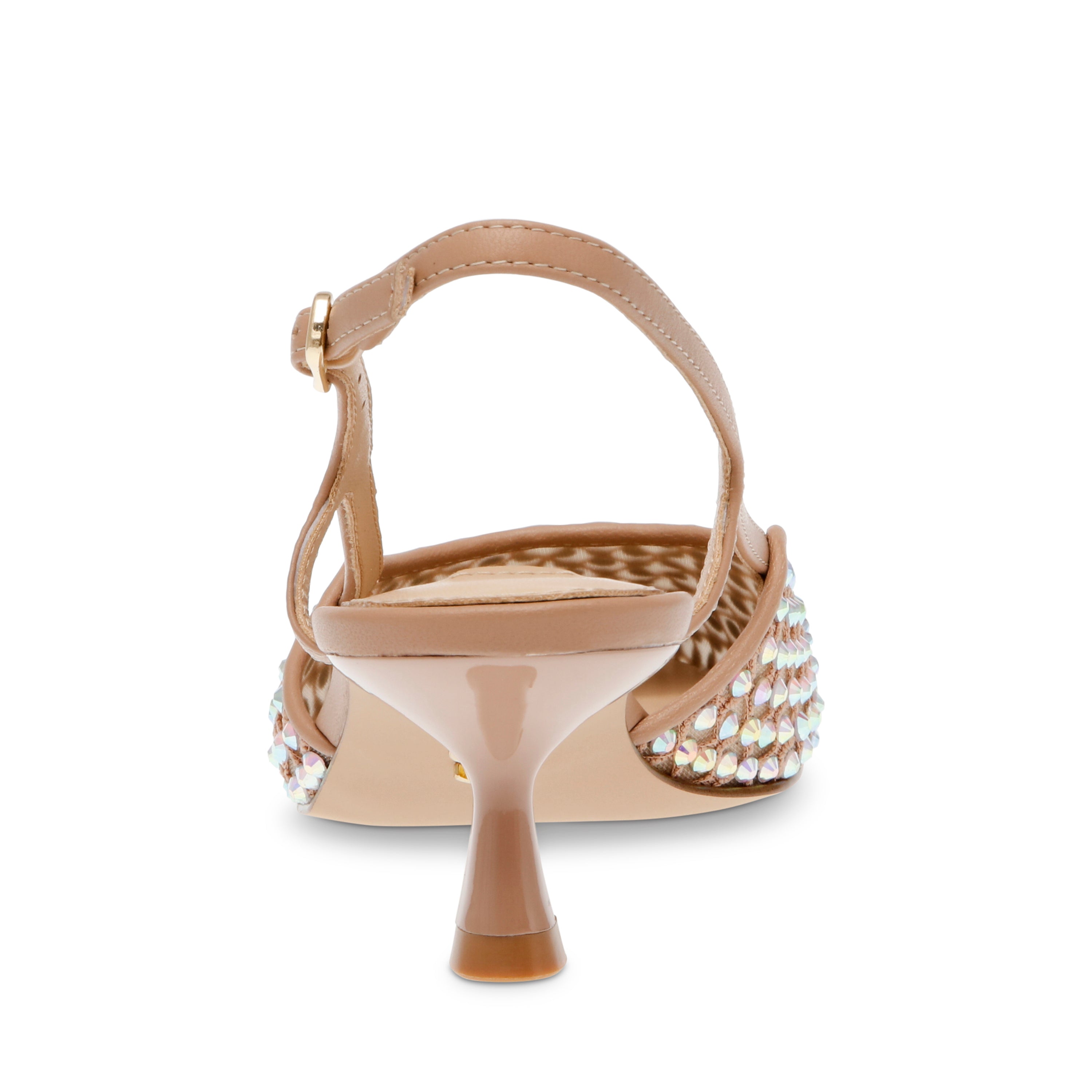 Legaci-mr Décolleté Clear Rhinestone Mesh