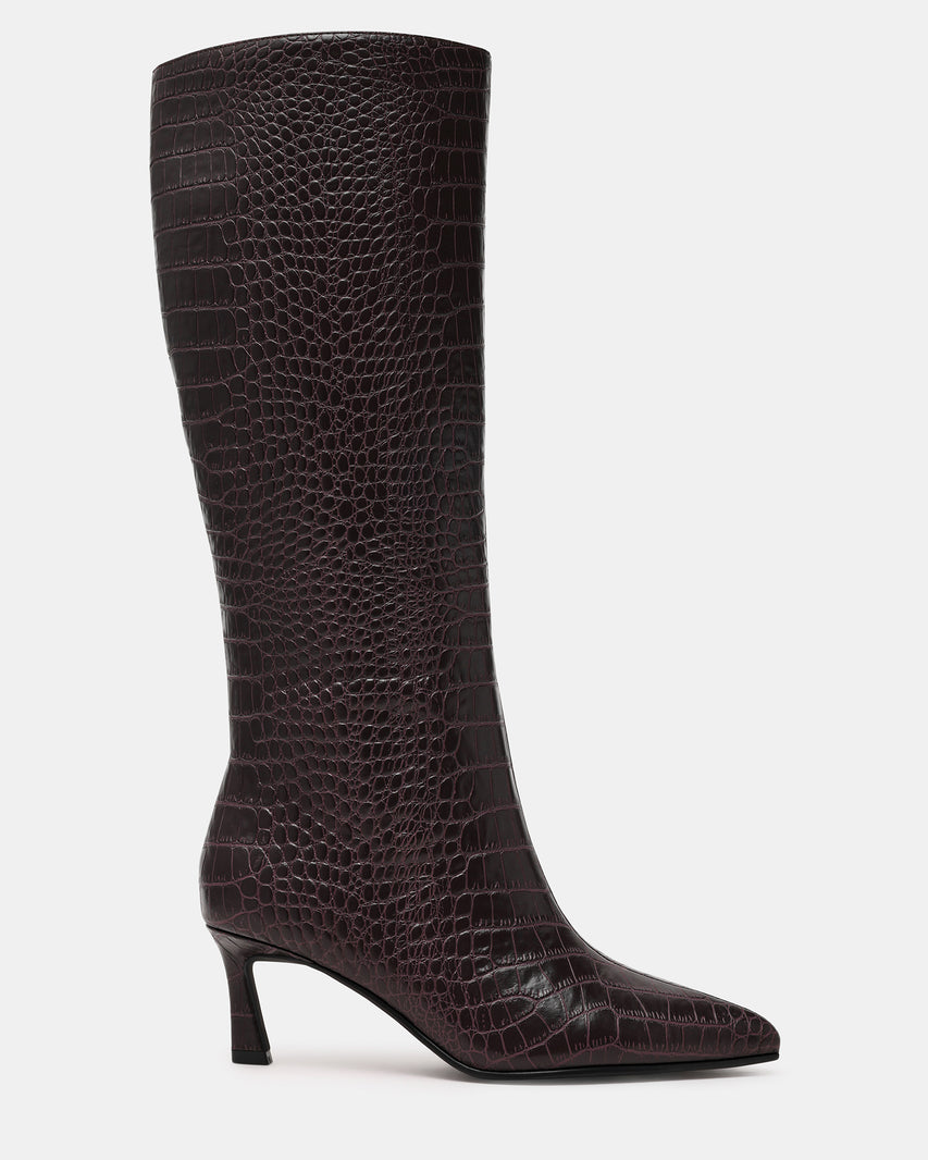 LAVAN STIVALE COFFEE CROCO