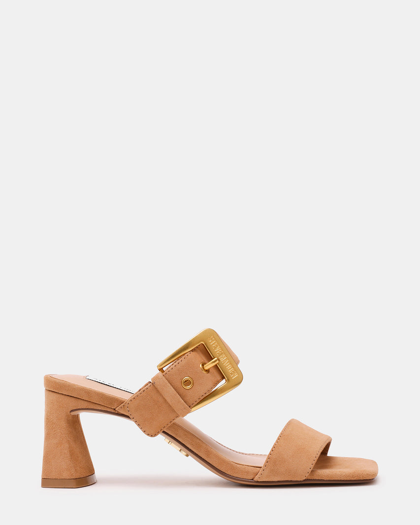 Torian Sandalo Camel Suede