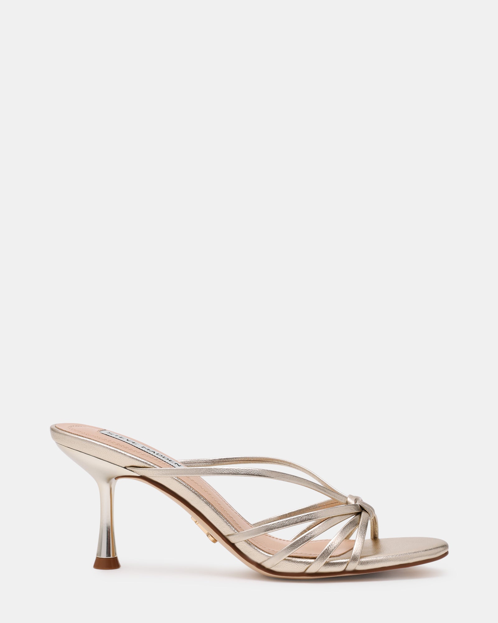 Edna Sandalo Champagne Pelle