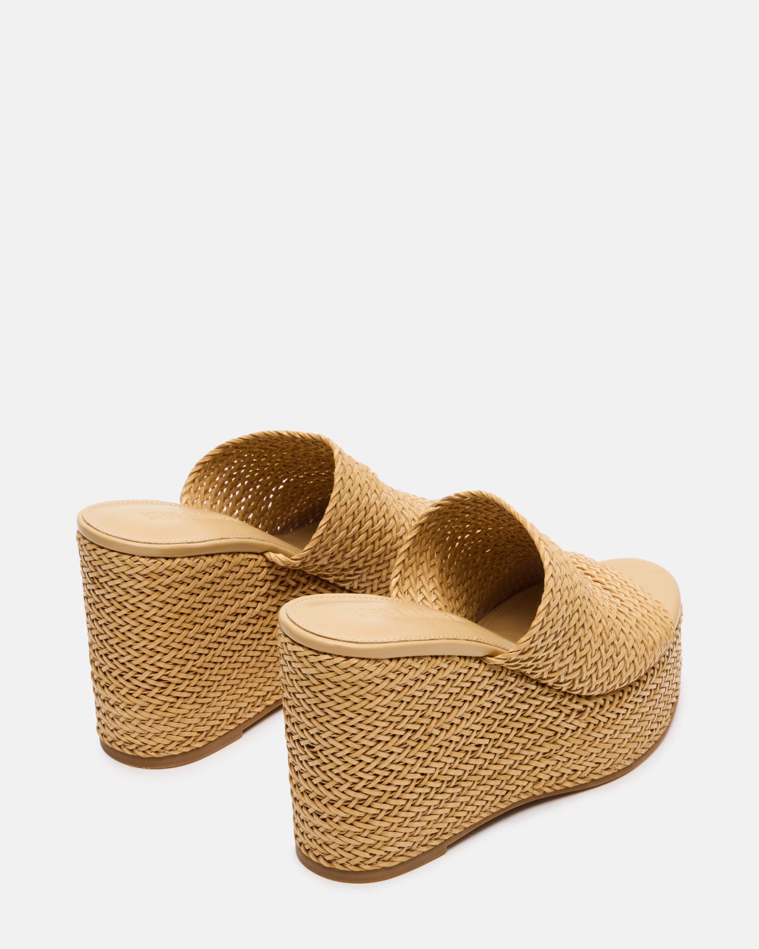 Cassi Zeppa Natural Raffia - view 5