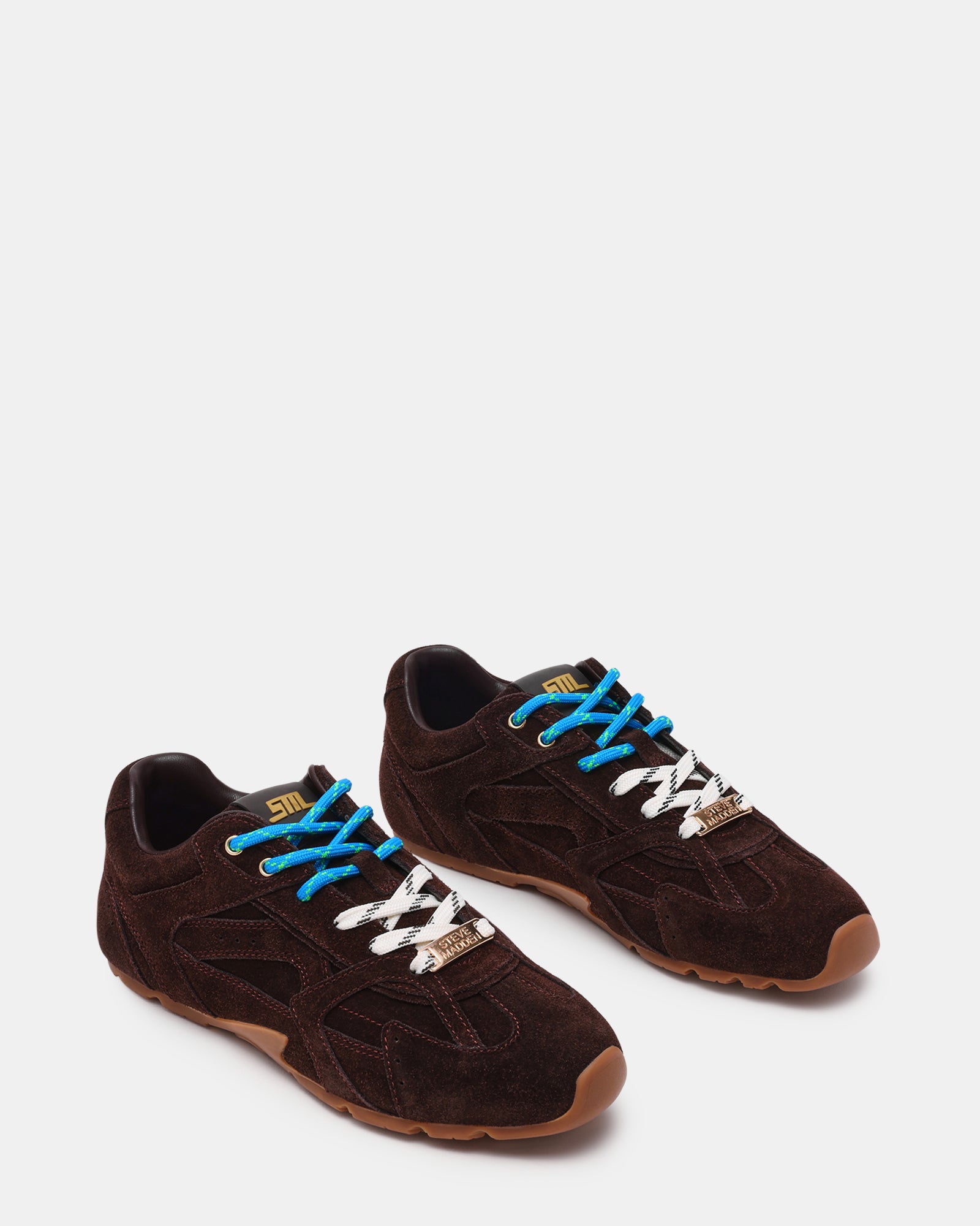 Asiel Sneaker Choco Marrone Suede - view 2