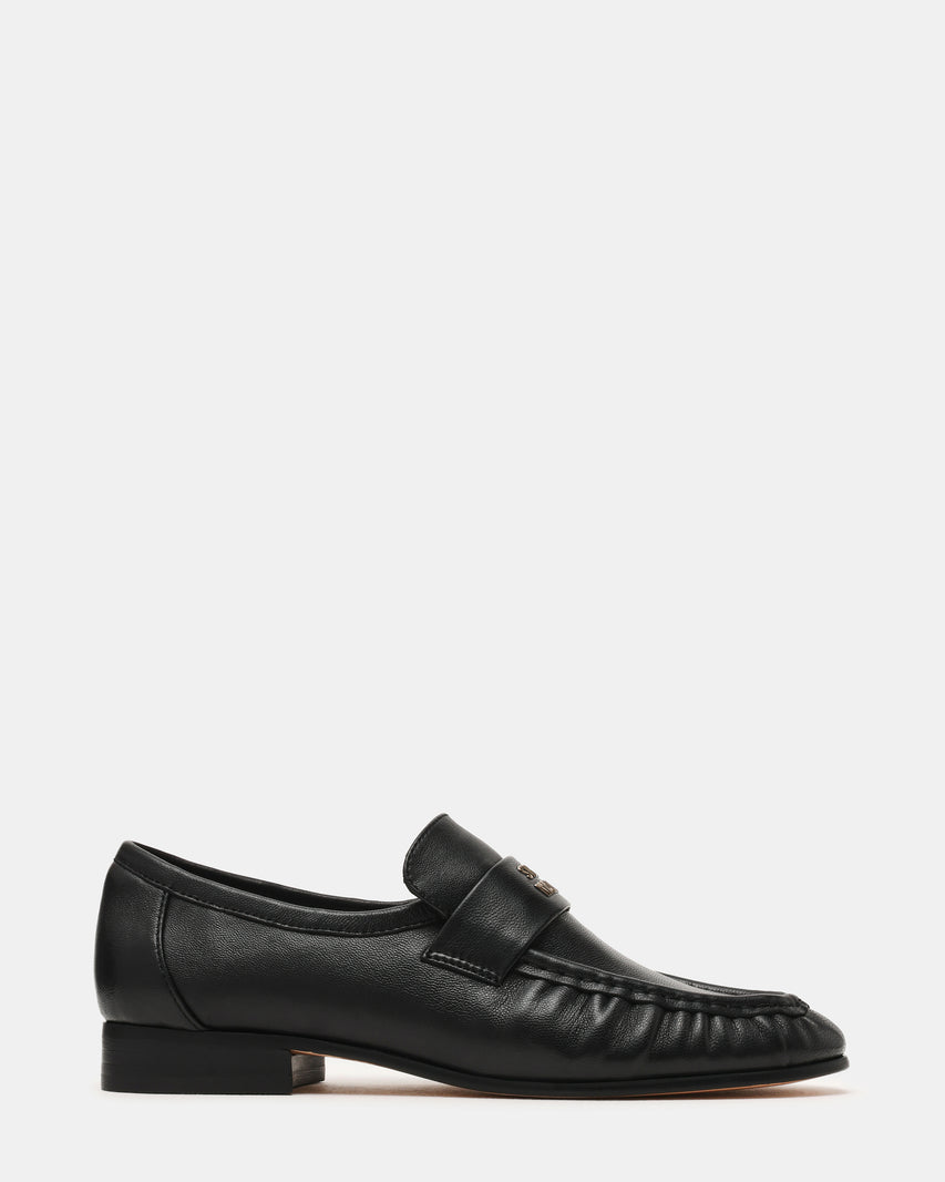 Crimsen Mocassino Nero Pelle