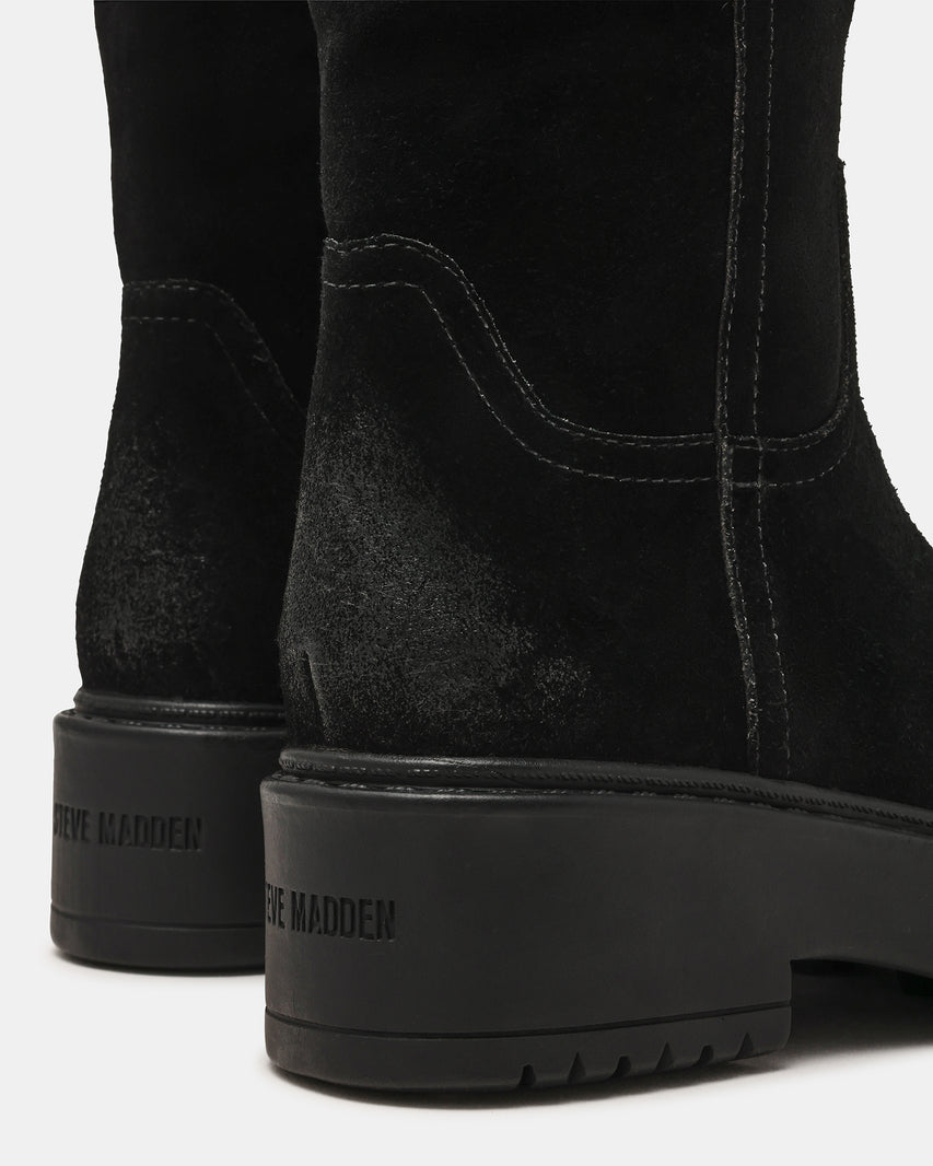 Ruckus Stivale Nero Suede - view 3