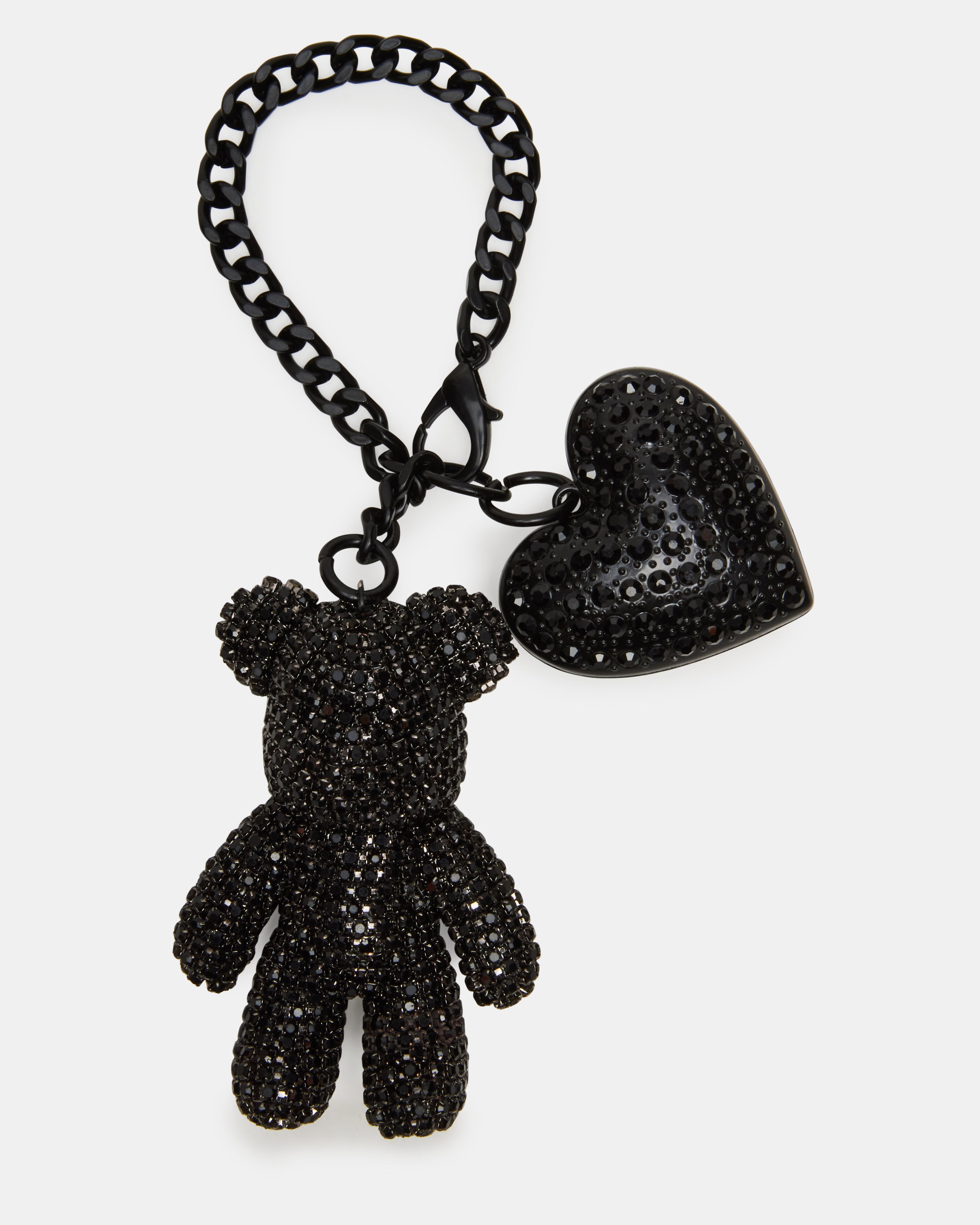 D-TEDDY BAG CHARM NERO