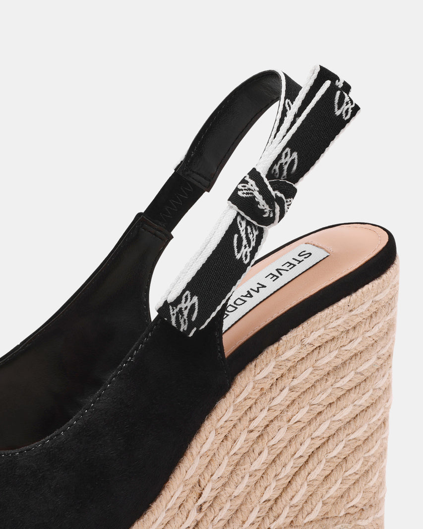 Demmi Zeppa Nero Suede - view 3