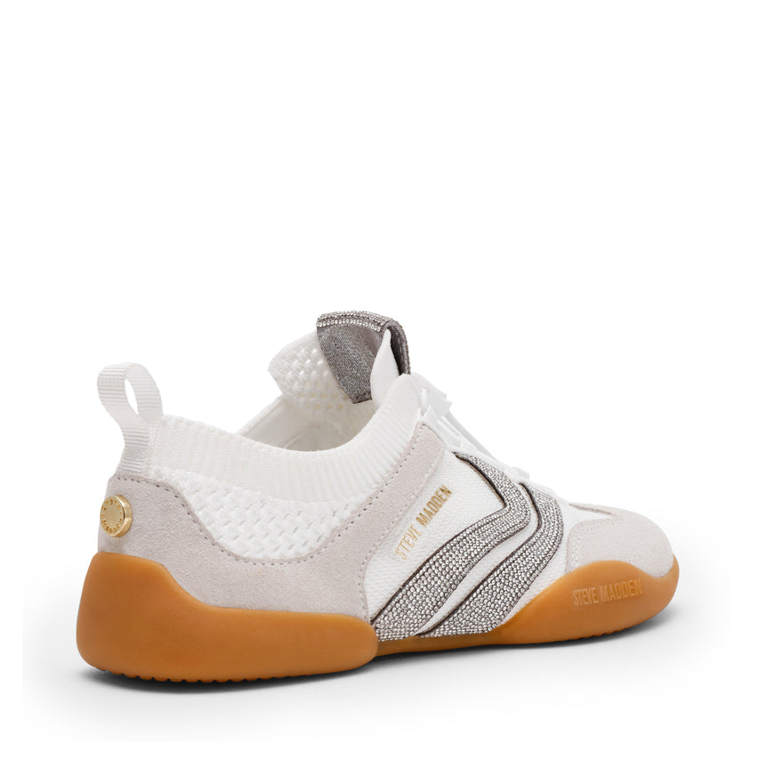 Biscotti-r Sneaker Bianco Argento - view 4