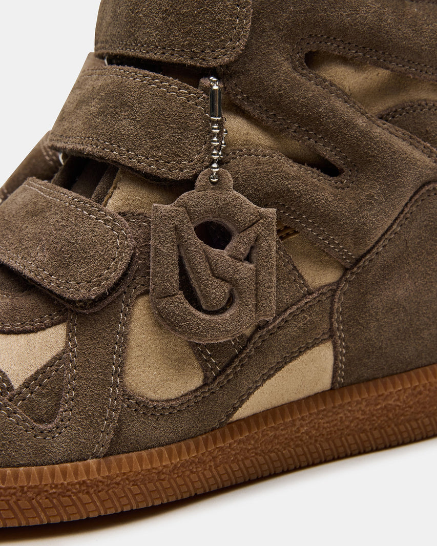 Mavis Sneaker Taupe Suede - view 9