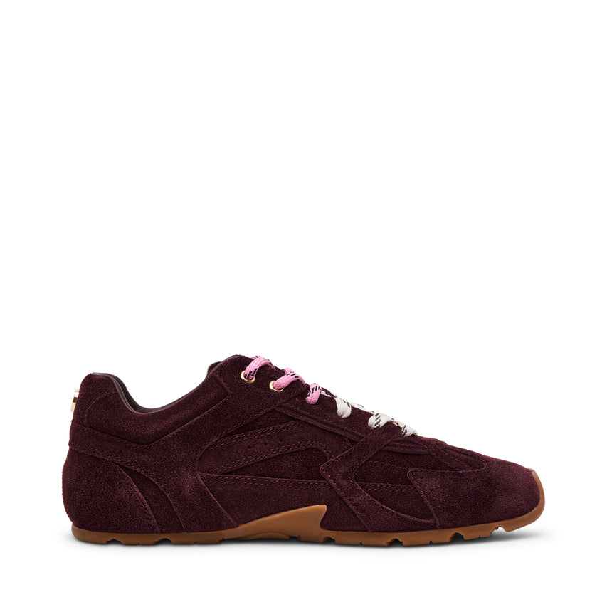Asiel Sneaker Borgogna Suede