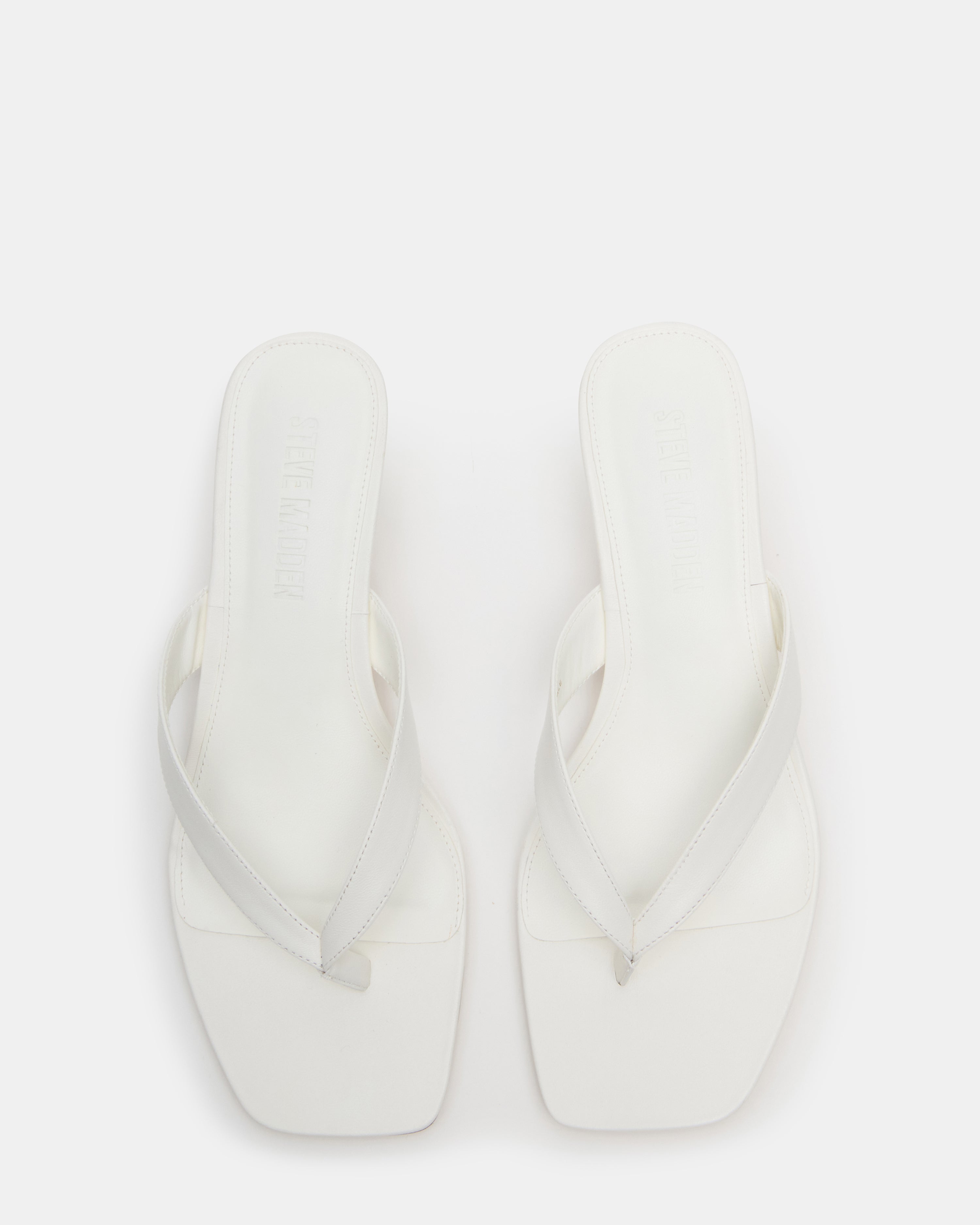 Tracie Sandalo Bianco Pelle - view 4