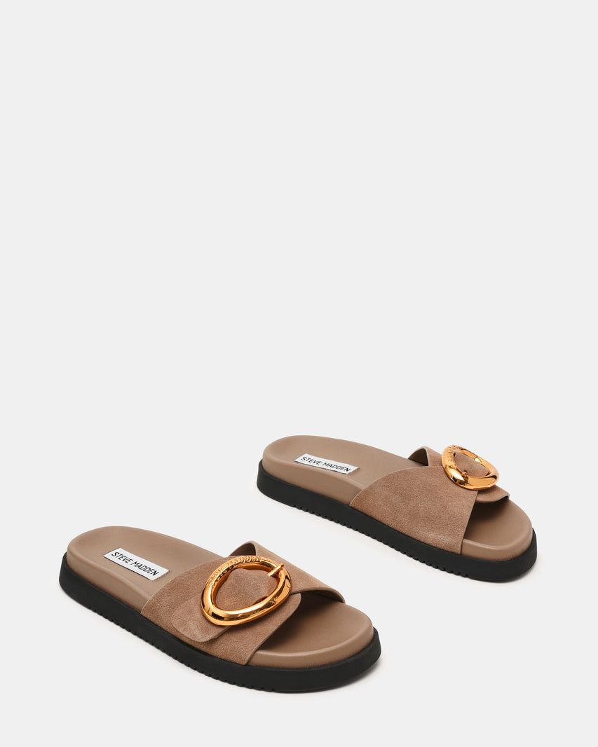 Mistify Sandalo Taupe Suede - view 2