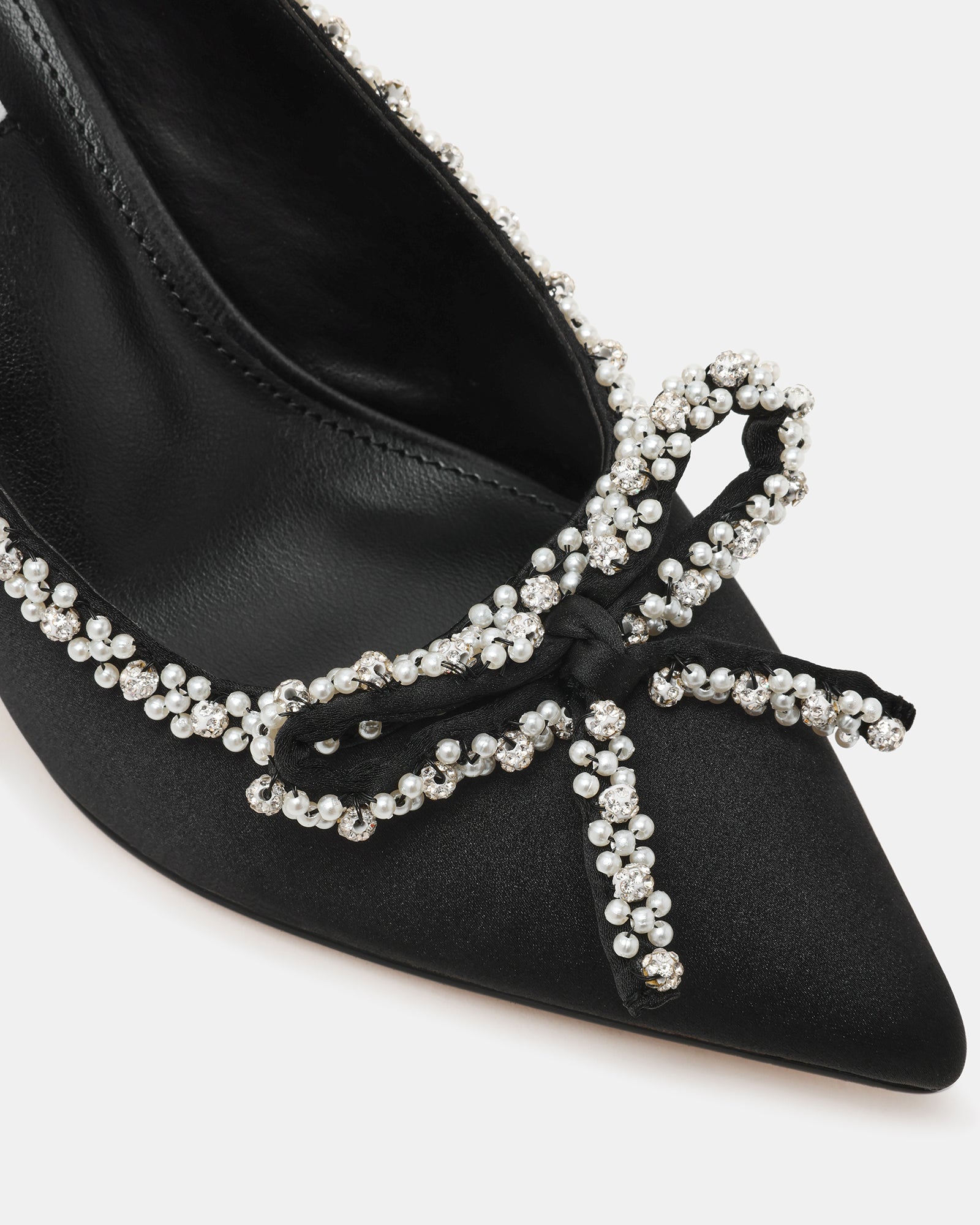 Florissa Slingback Nero Satin - view 3
