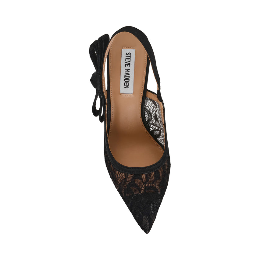 Brylie-l Slingback Nero Lace - view 6