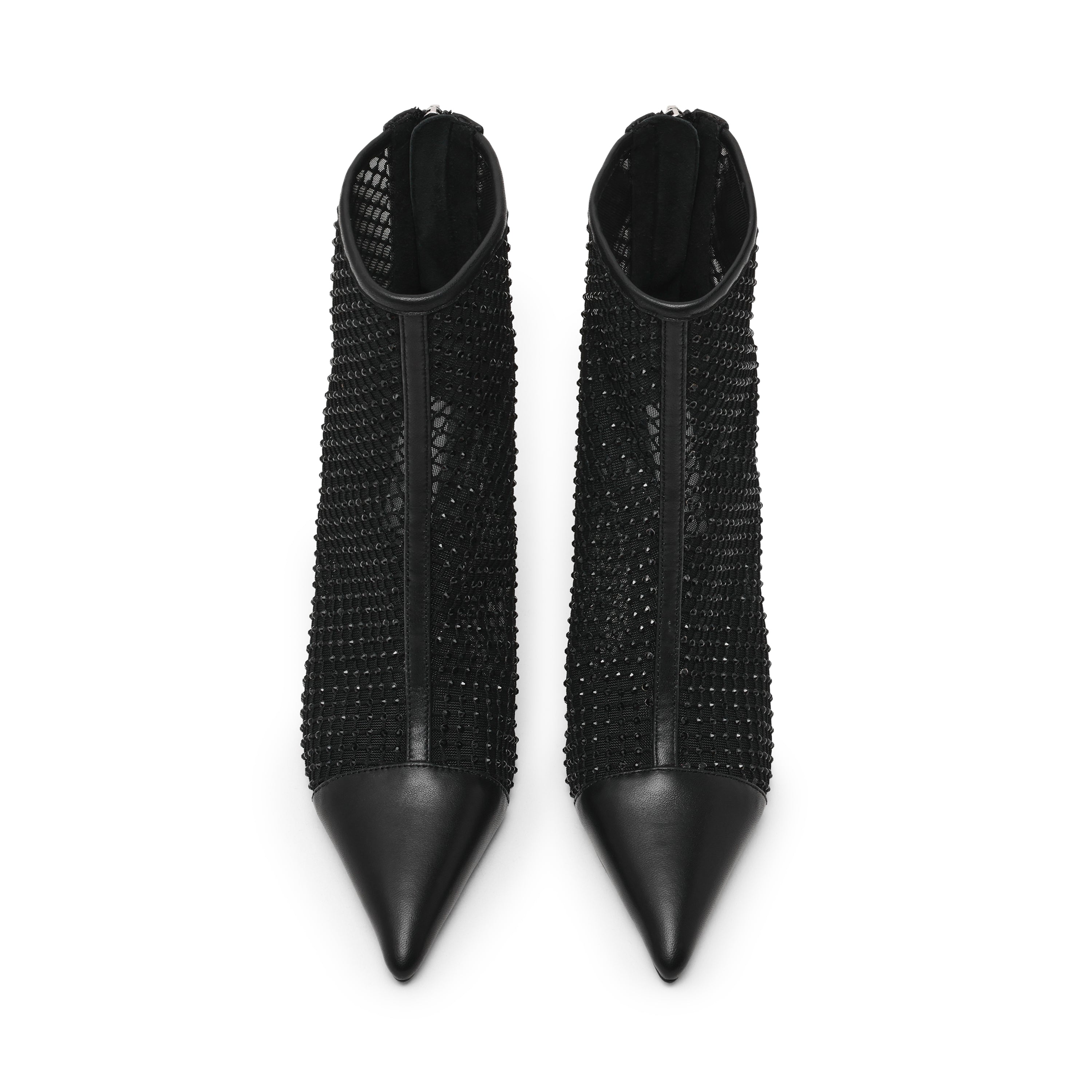 ARLETTE STIVALE NERO MESH