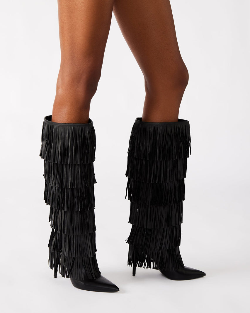 WANDERLUST STIVALE NERO PELLE