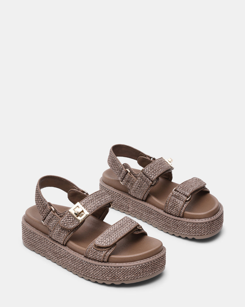 Bigmona Sandalo Charcoal Raffia - view 2