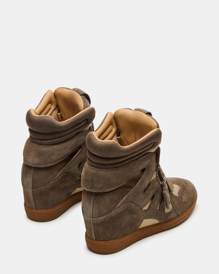 Mavis Sneaker Taupe Suede - view 13