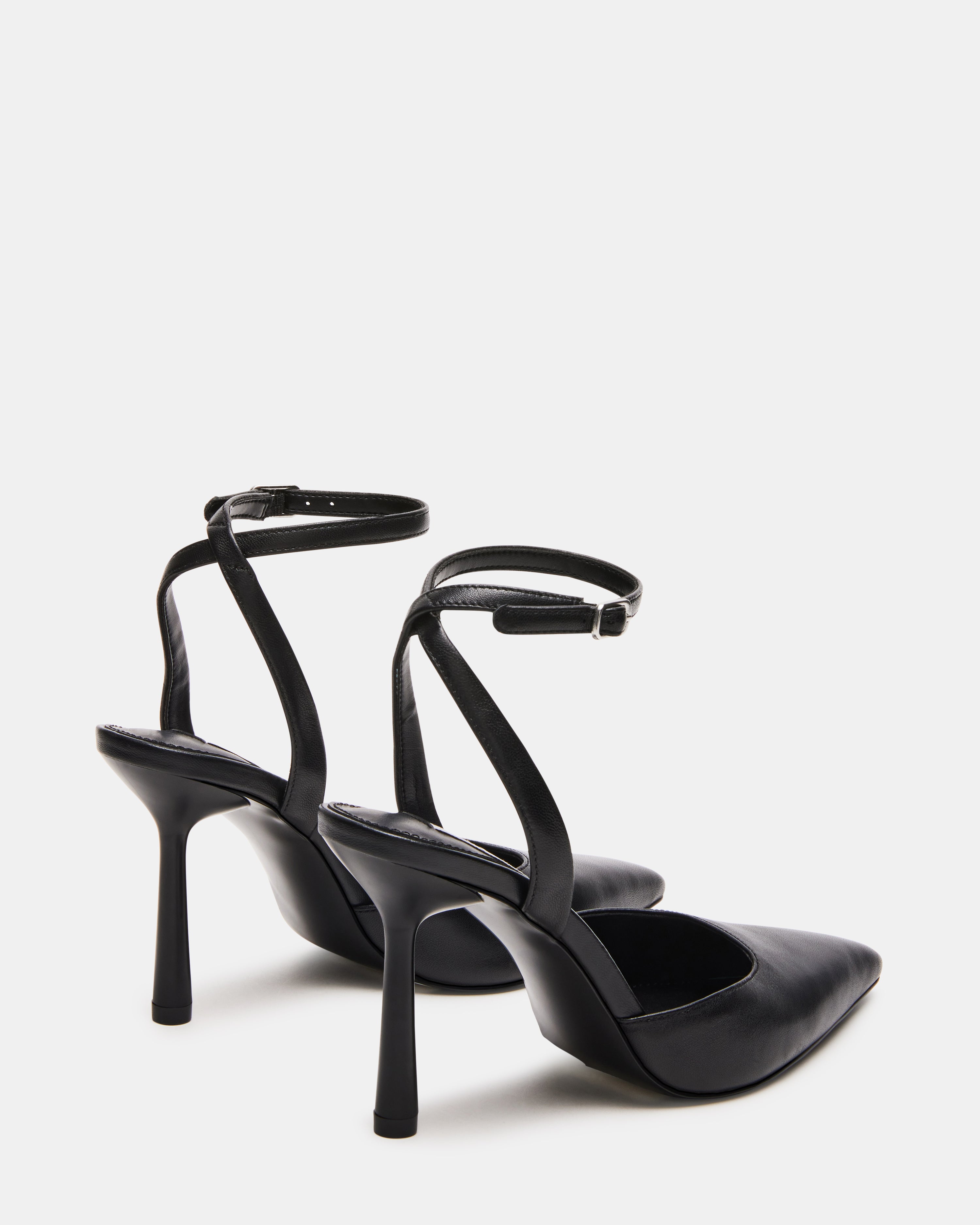 ALLIANCE SLINGBACK NERO PELLE