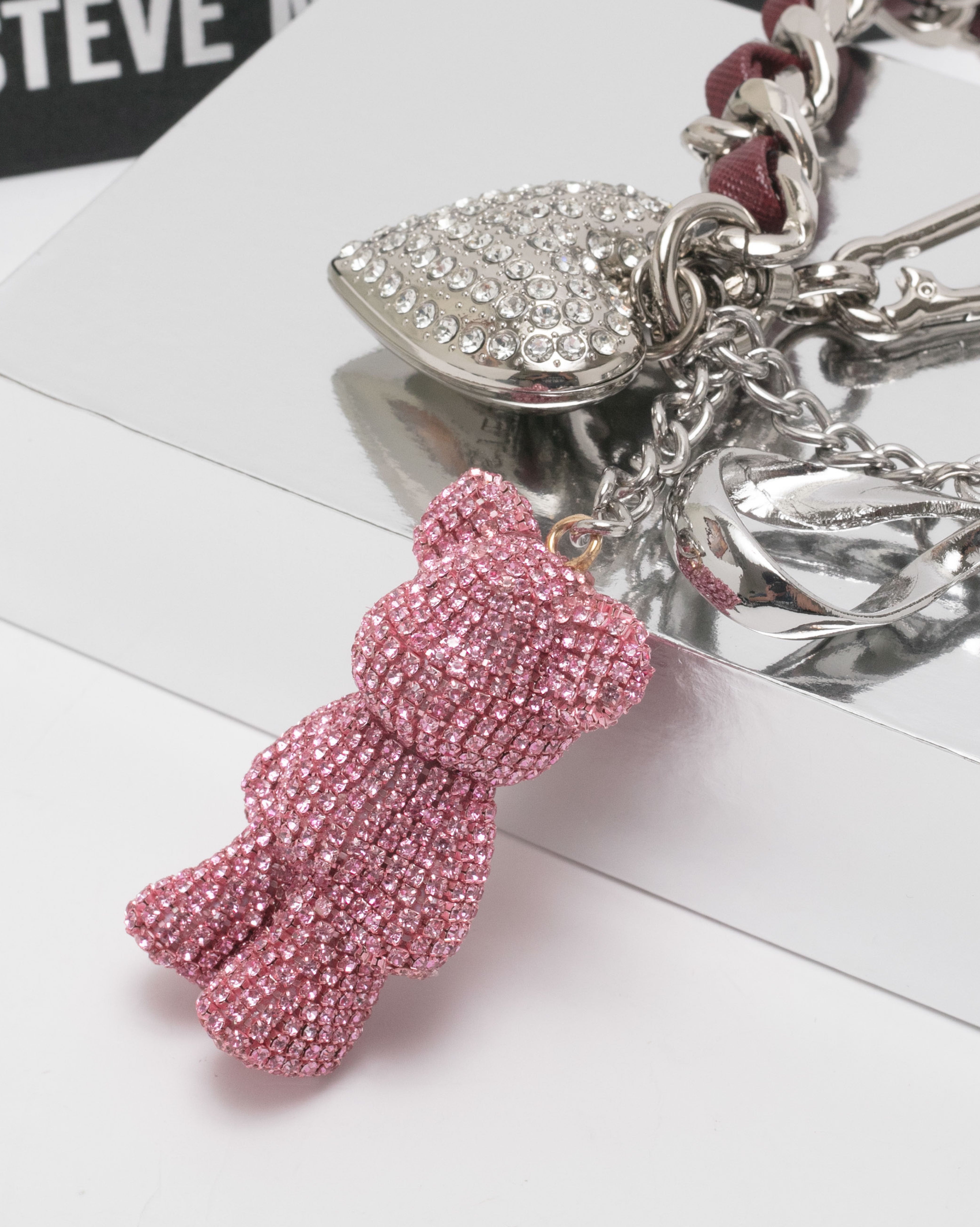 BBEAR-C BAG CHARM ROSA