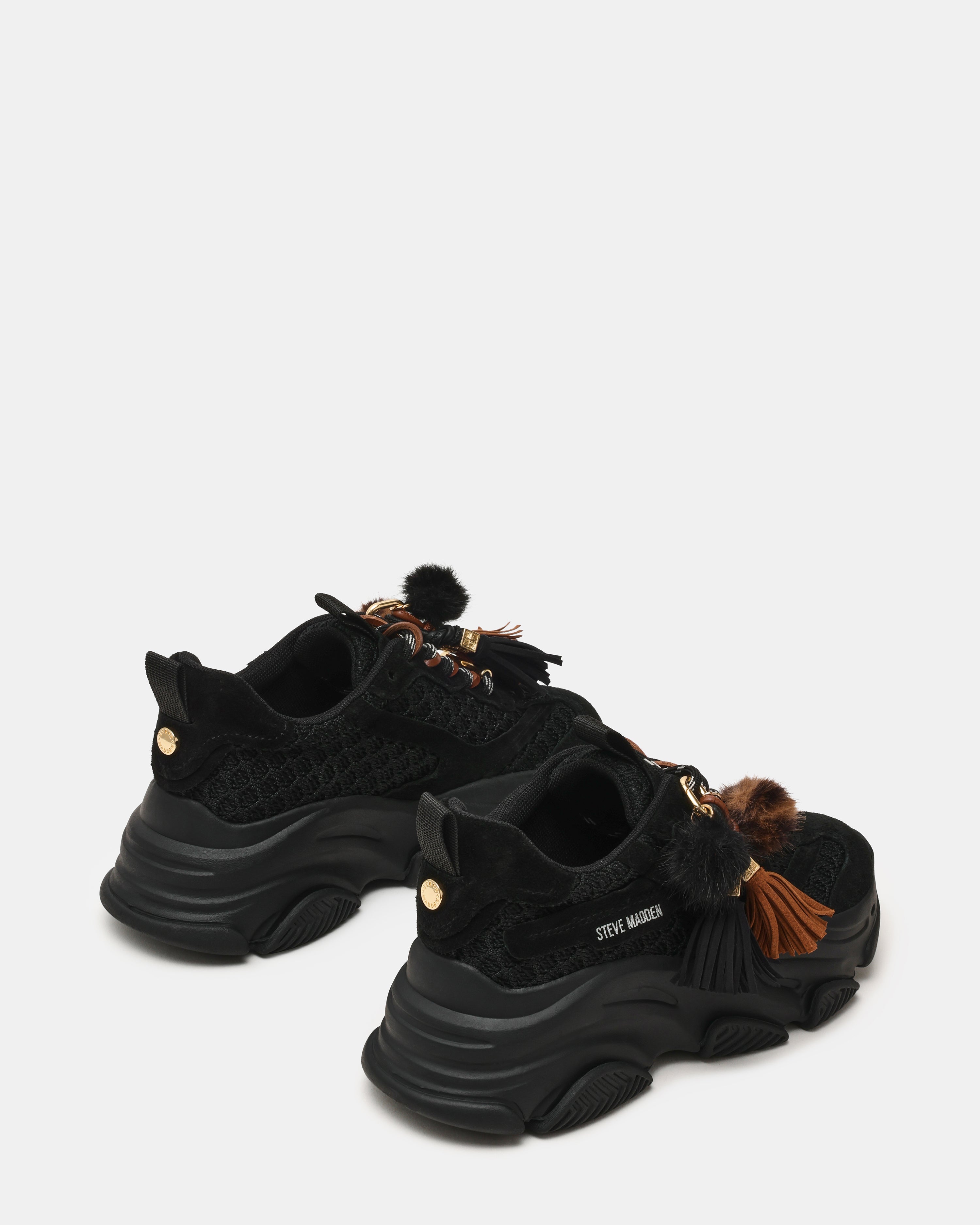 Possession-pp Sneaker Nero Suede - view 4
