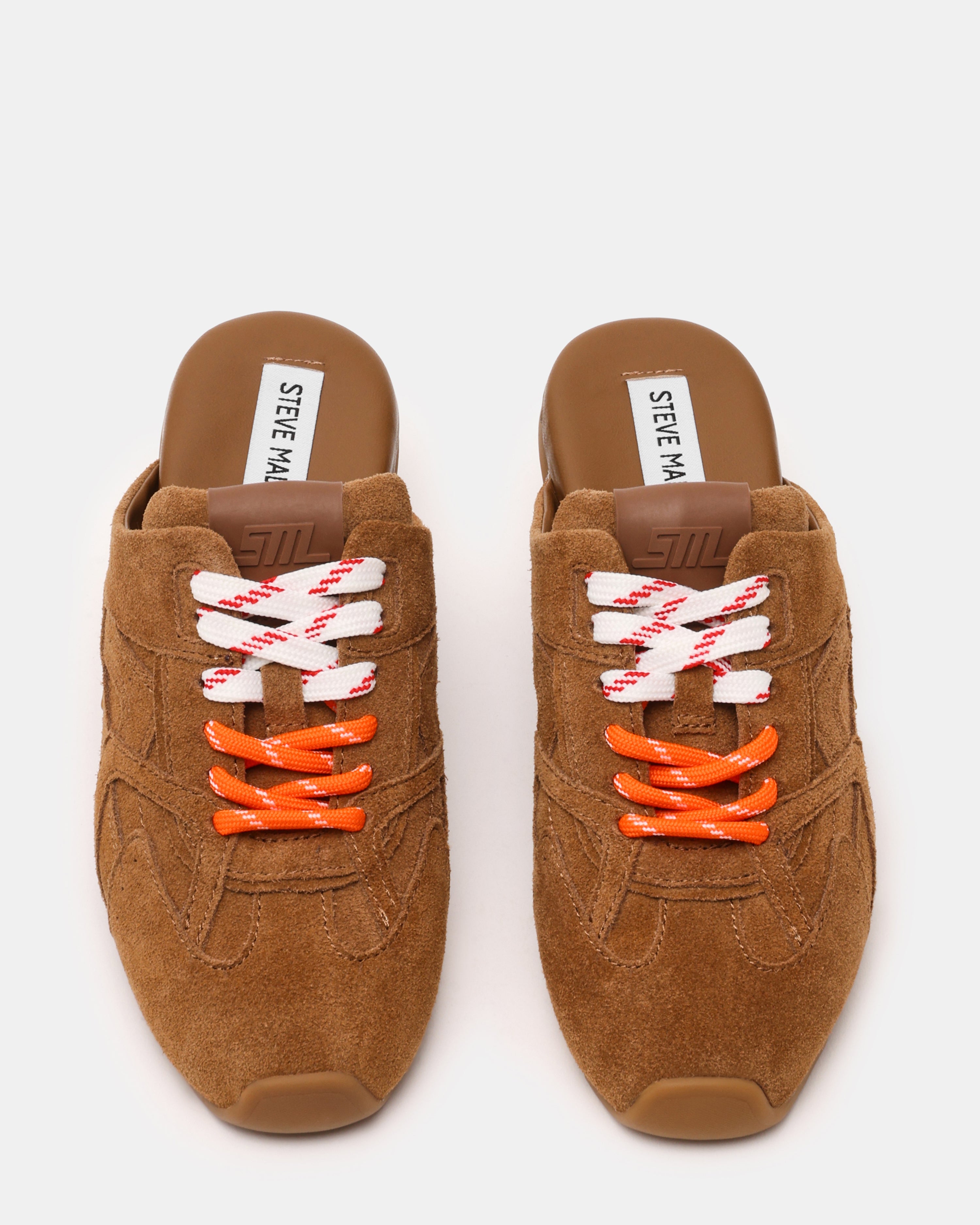 Asiel Sneaker Mule Chestnut Suede - view 5