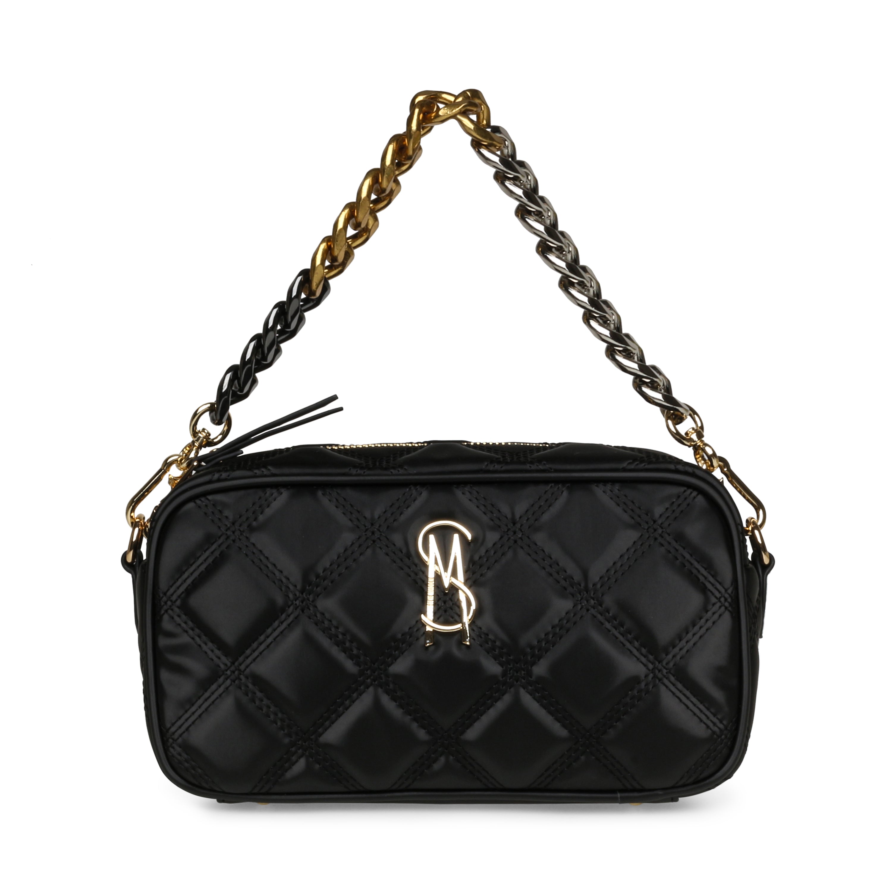 Cecily Borsa Nero Oro