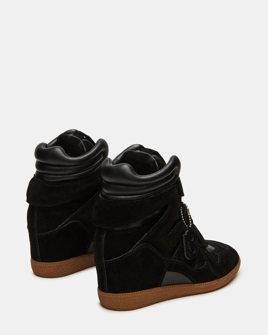 Mavis Sneaker Nero Suede - view 6