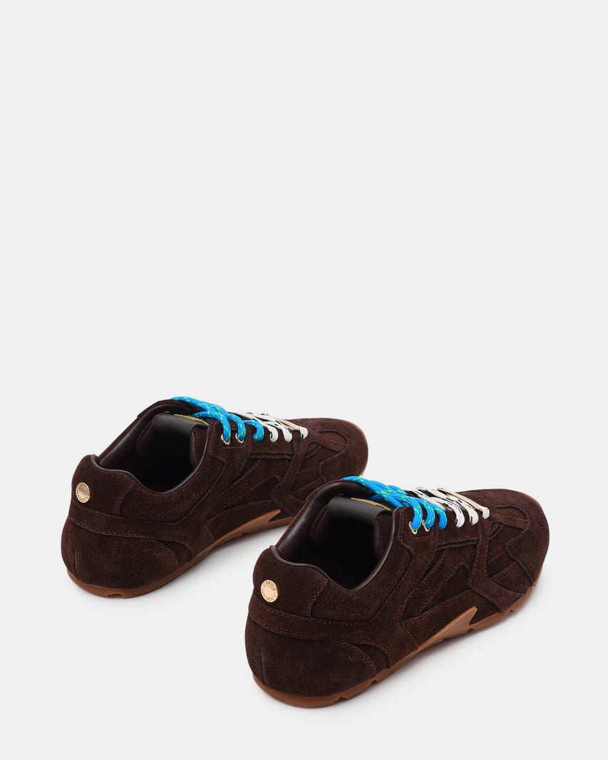 Asiel Sneaker Choco Marrone Suede - view 5