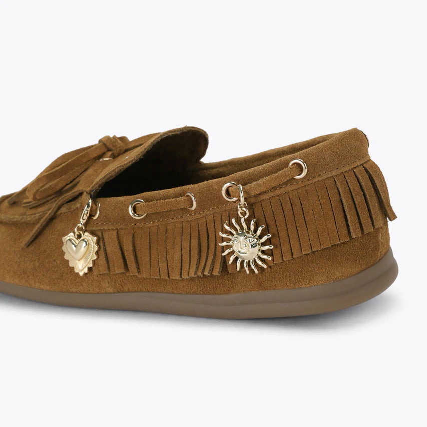 Rascals Mocassino Tan Suede - view 3