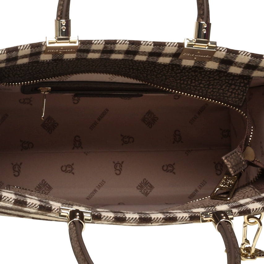 Bcabin-p Borsa Marrone Oro - view 6