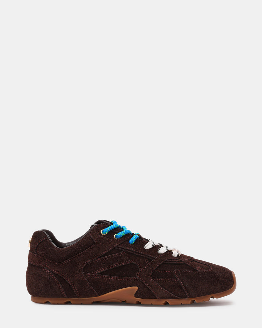 Asiel Sneaker Choco Marrone Suede