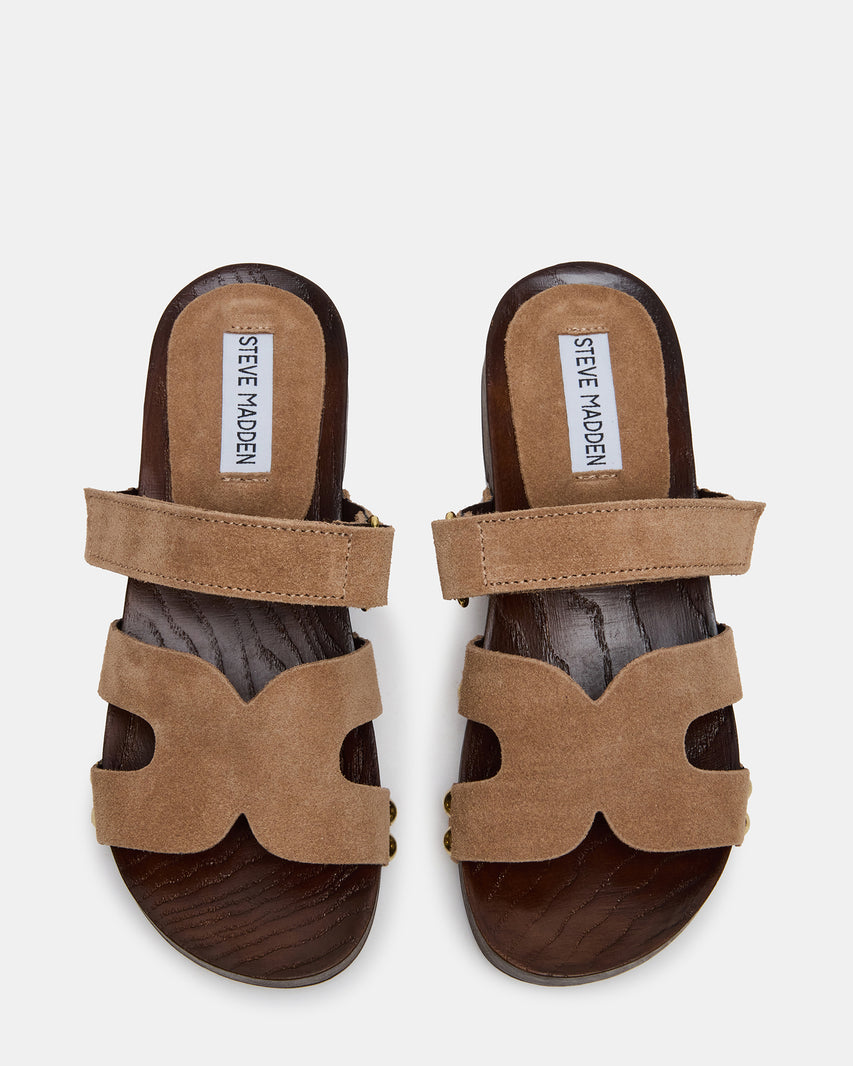 Canal Sandalo Taupe Suede - view 4