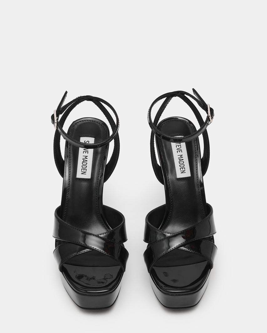 Raids Sandalo Nero Vernice