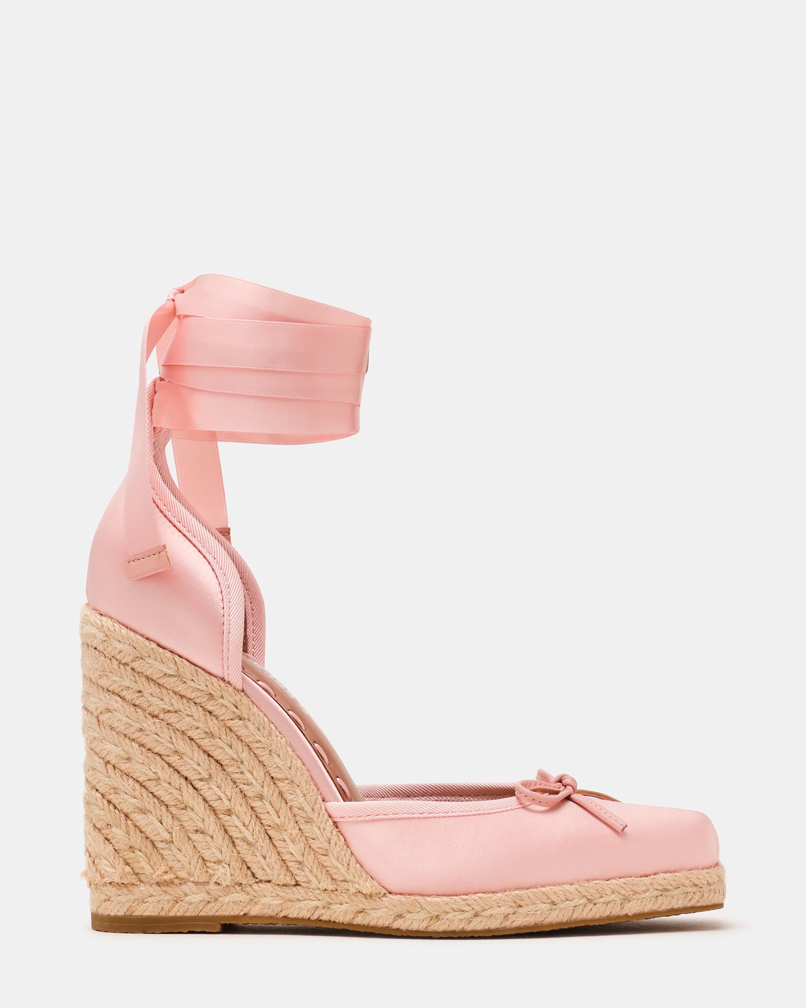 Varina Espadrillas Blush Satin