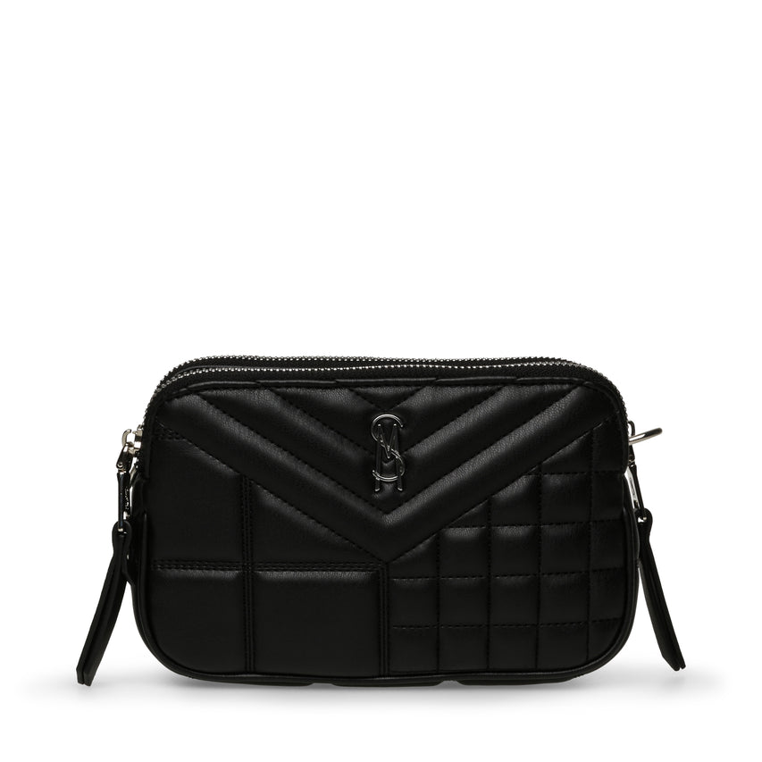 BNUAGE-Q BORSA NERO ARGENTO