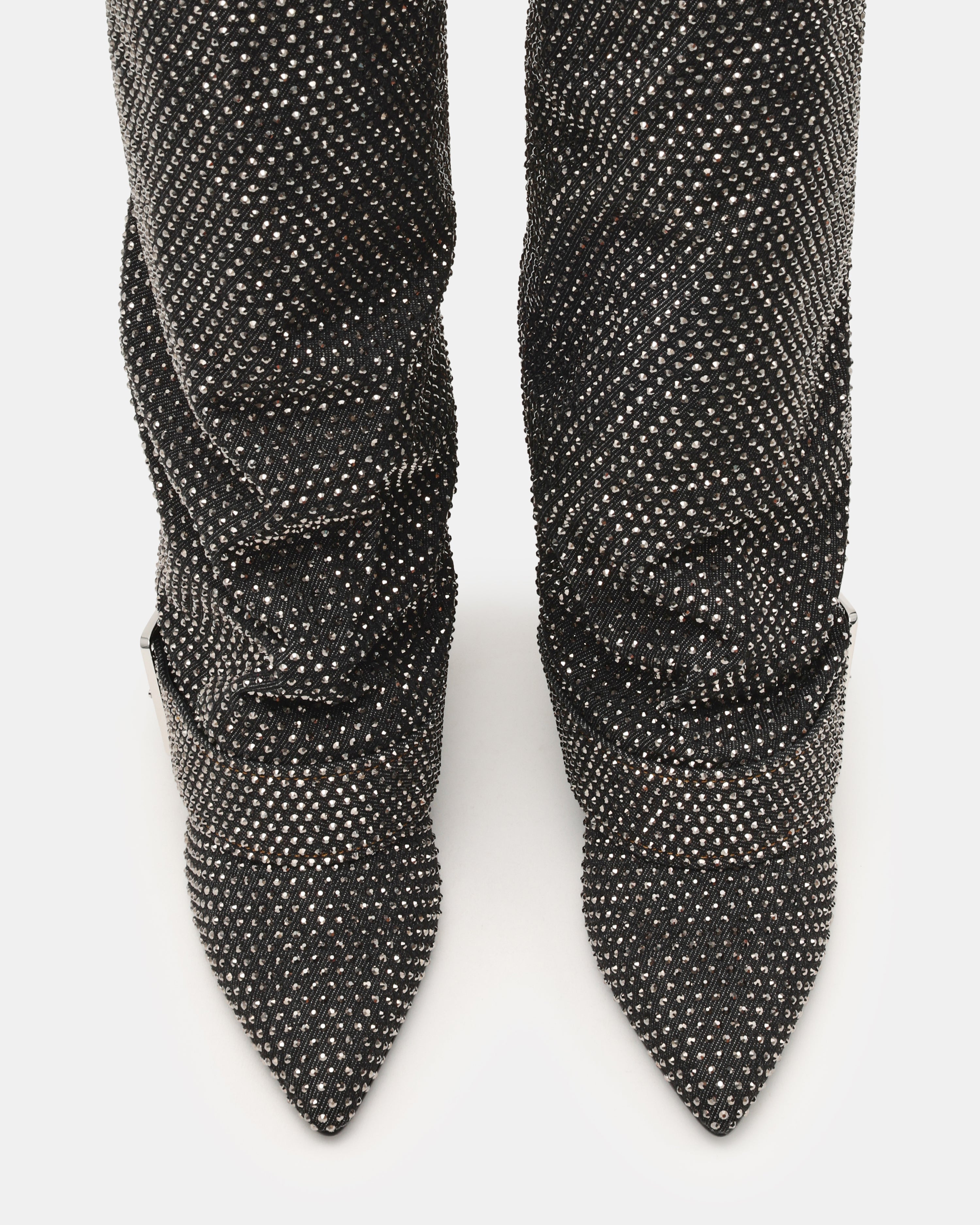 Illuzion-r Stivale Nero Denim - view 5