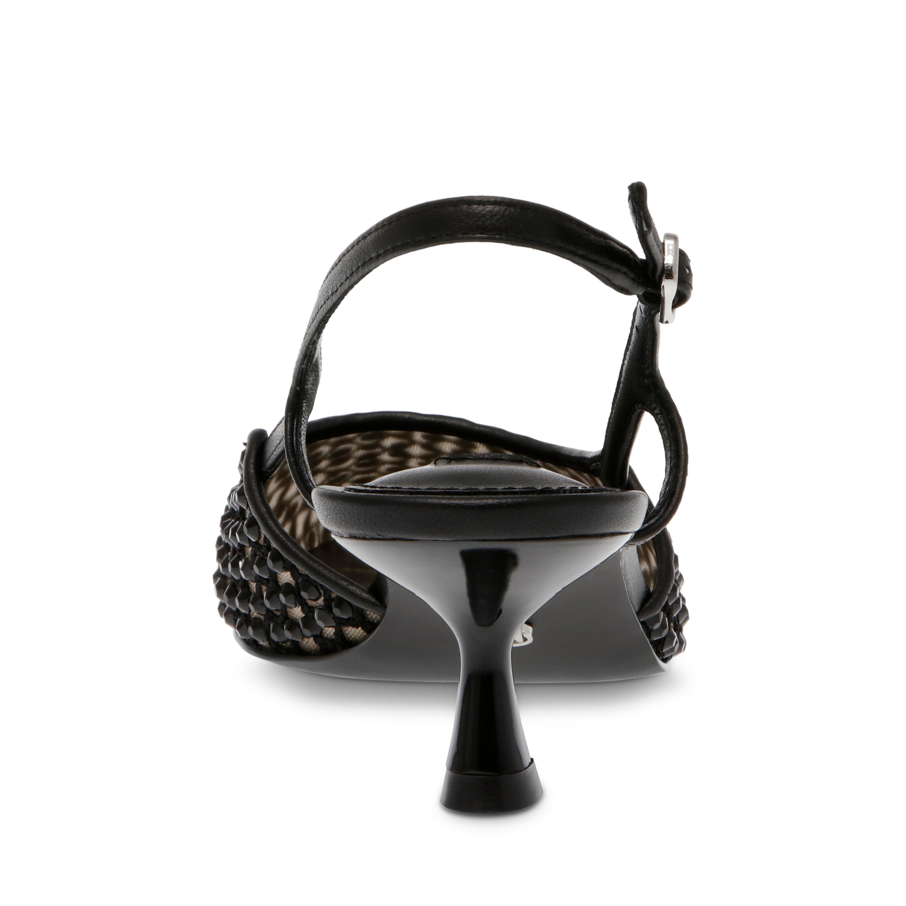 Legaci-mr Décolleté Nero Rhinestone Mesh