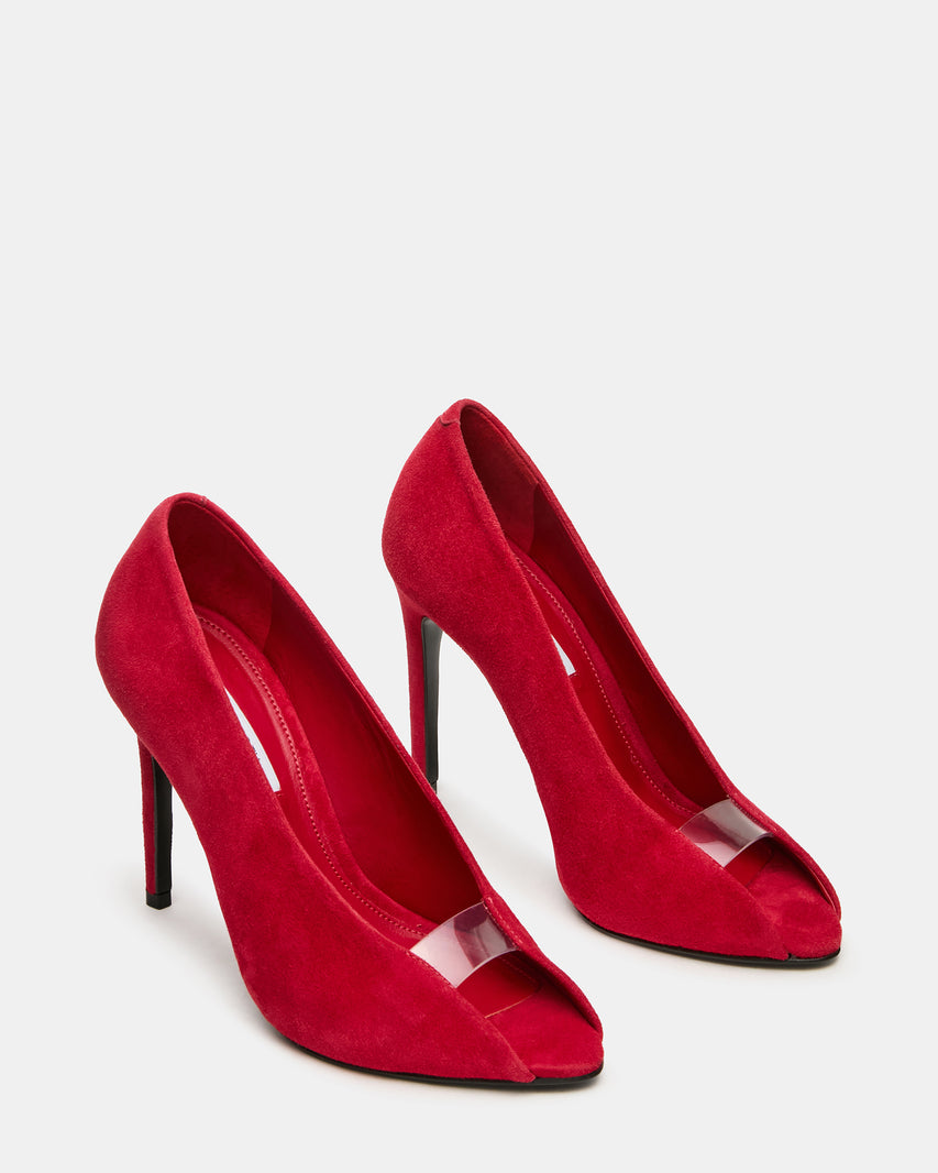 Santino Décolleté Rosso Suede - view 2
