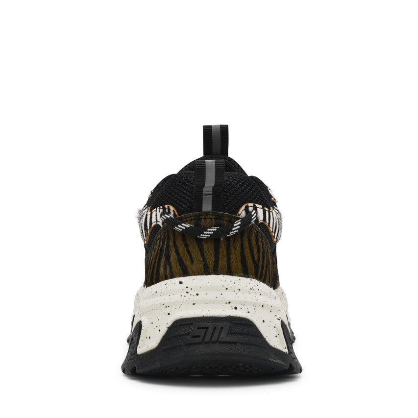 ANIMATES-L SNEAKER OLIVE ZEBRA