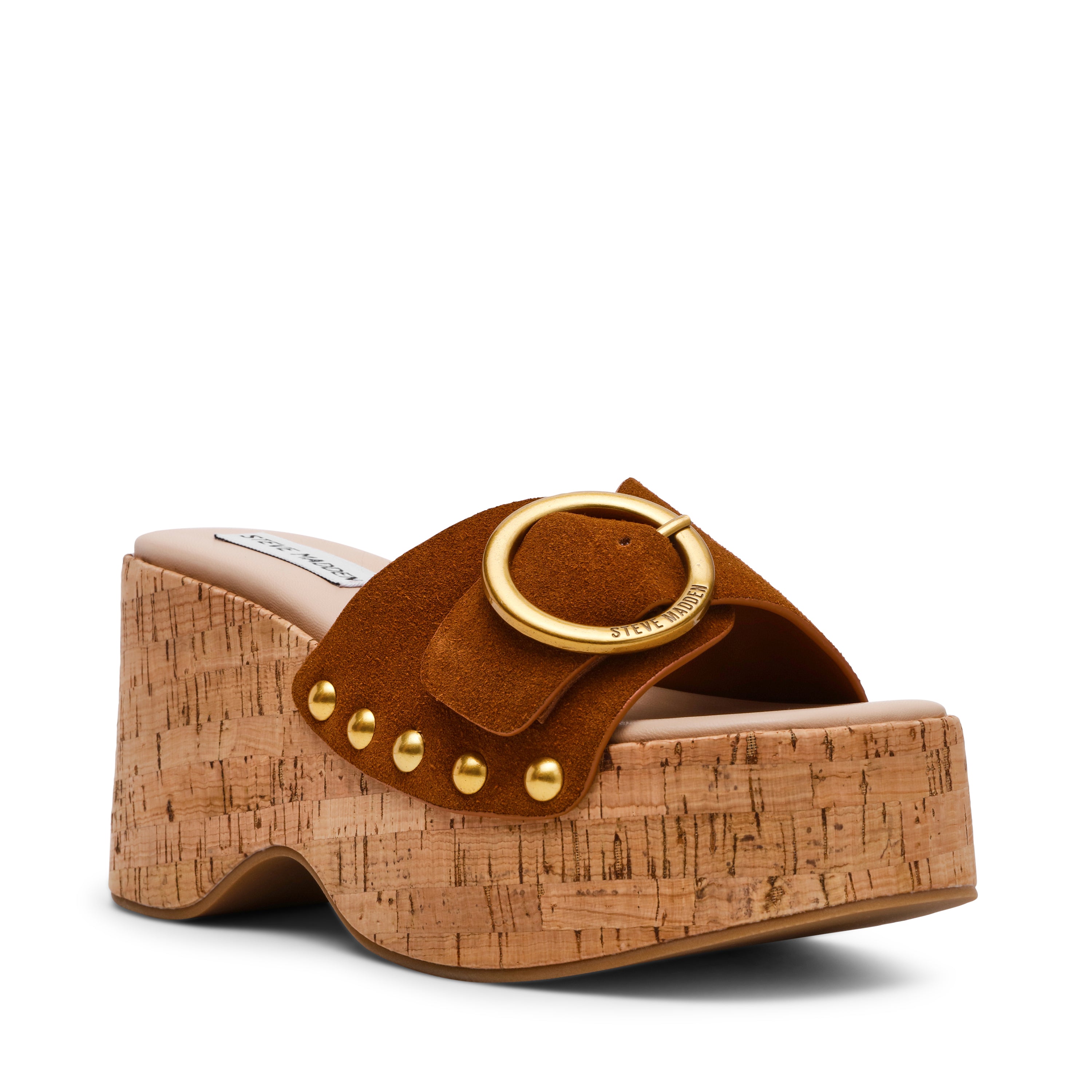 Pedestal Zeppa Chestnut Suede - view 2