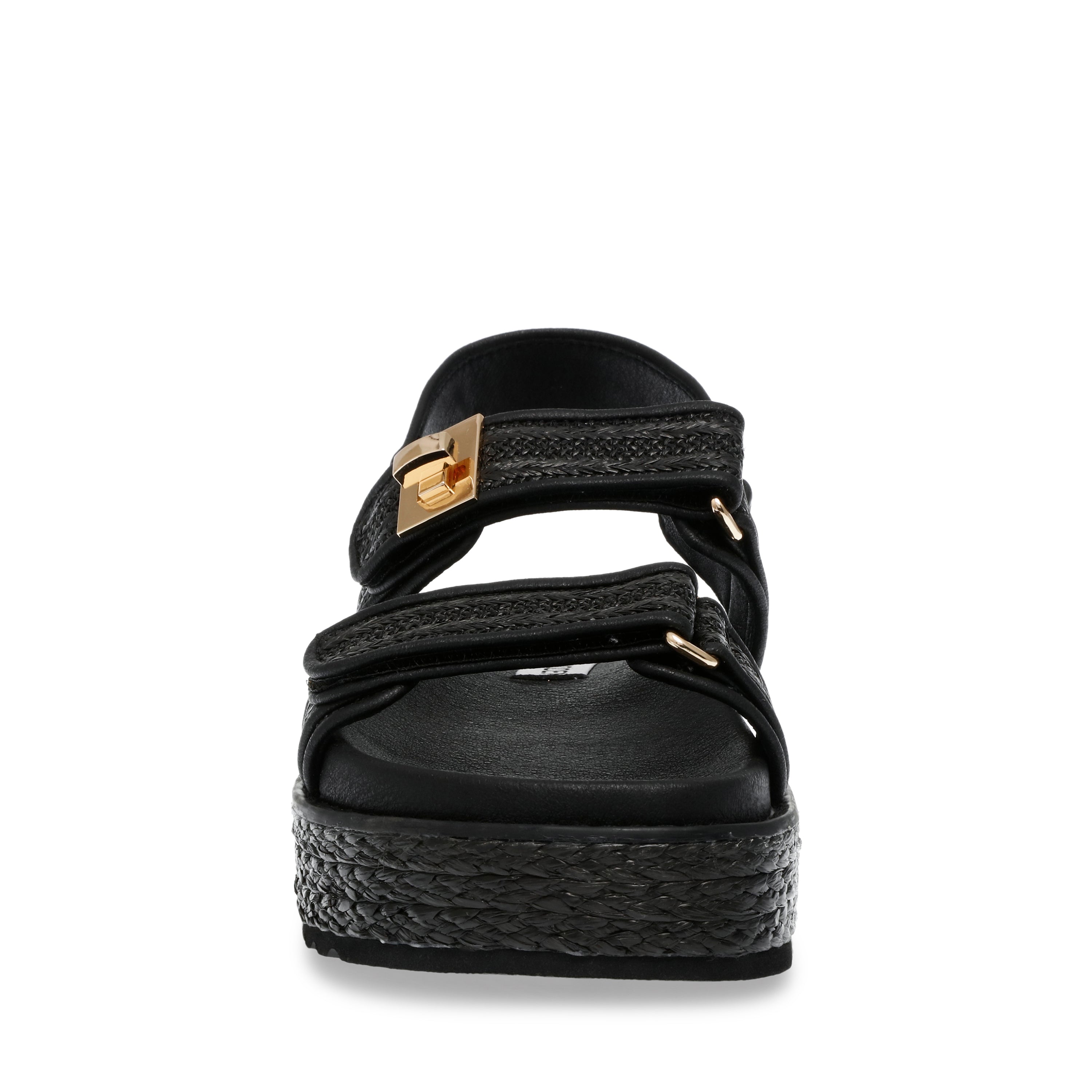 Bigmona Sandalo Nero Raffia - view 3